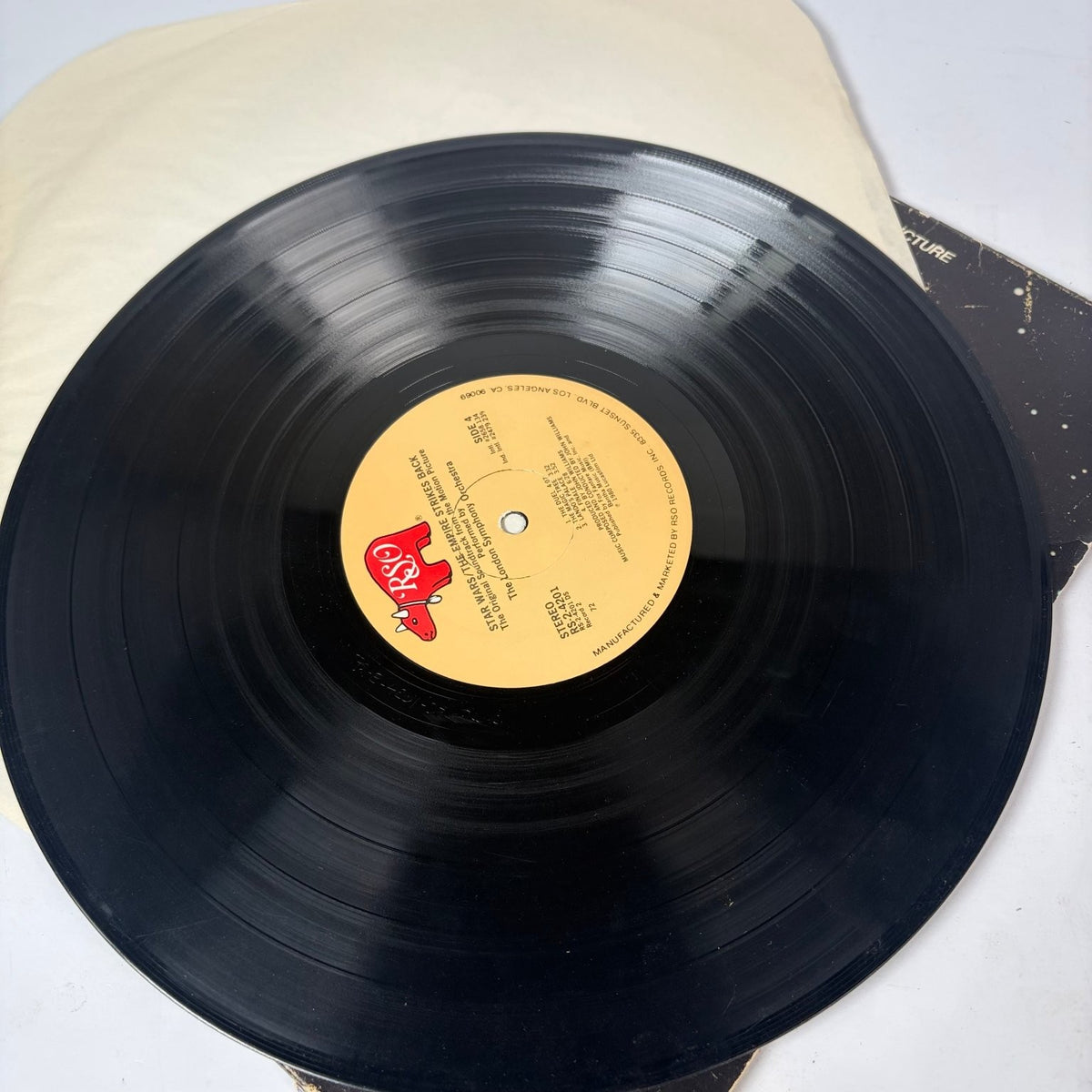 Star Wars The Empire Strikes Back Soundtrack Vinyl 2xLP RSO 1980 John Williams