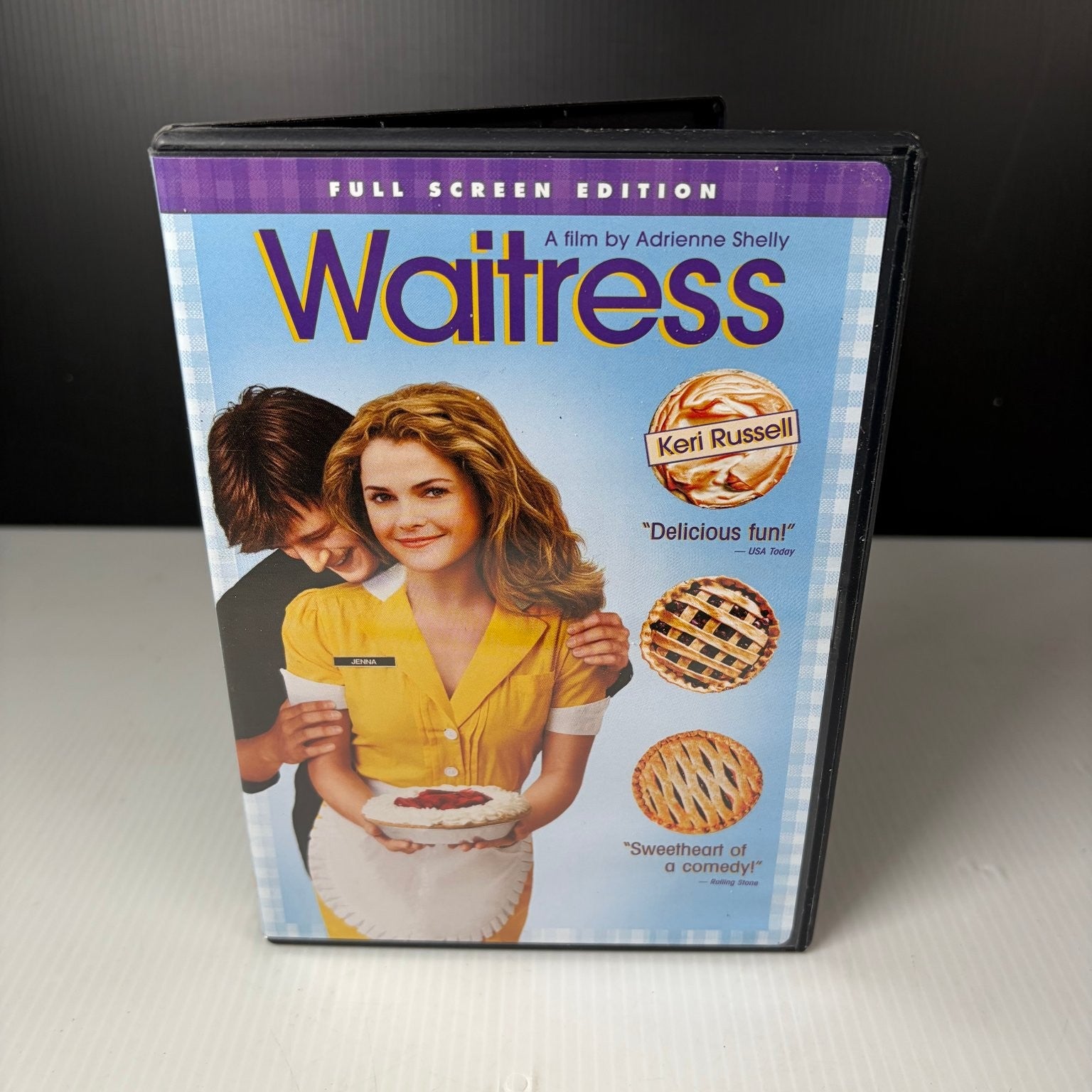 Waitress DVD 2007 Full Screen Edition Keri Russell Adrienne Shelly