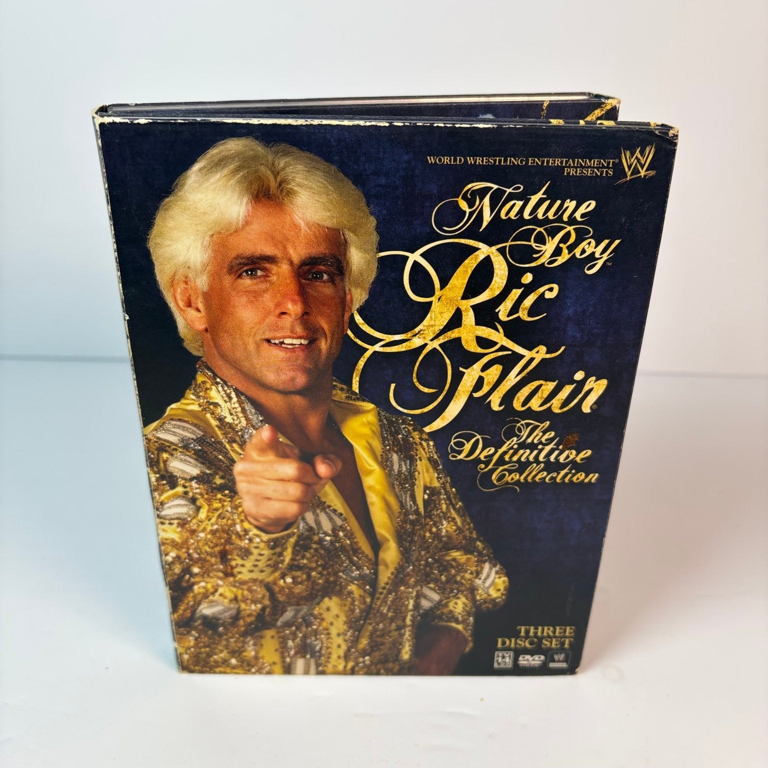 Nature Boy Ric Flair DVD 2008 Definitive Collection WWE Wrestling 3-Disc Set