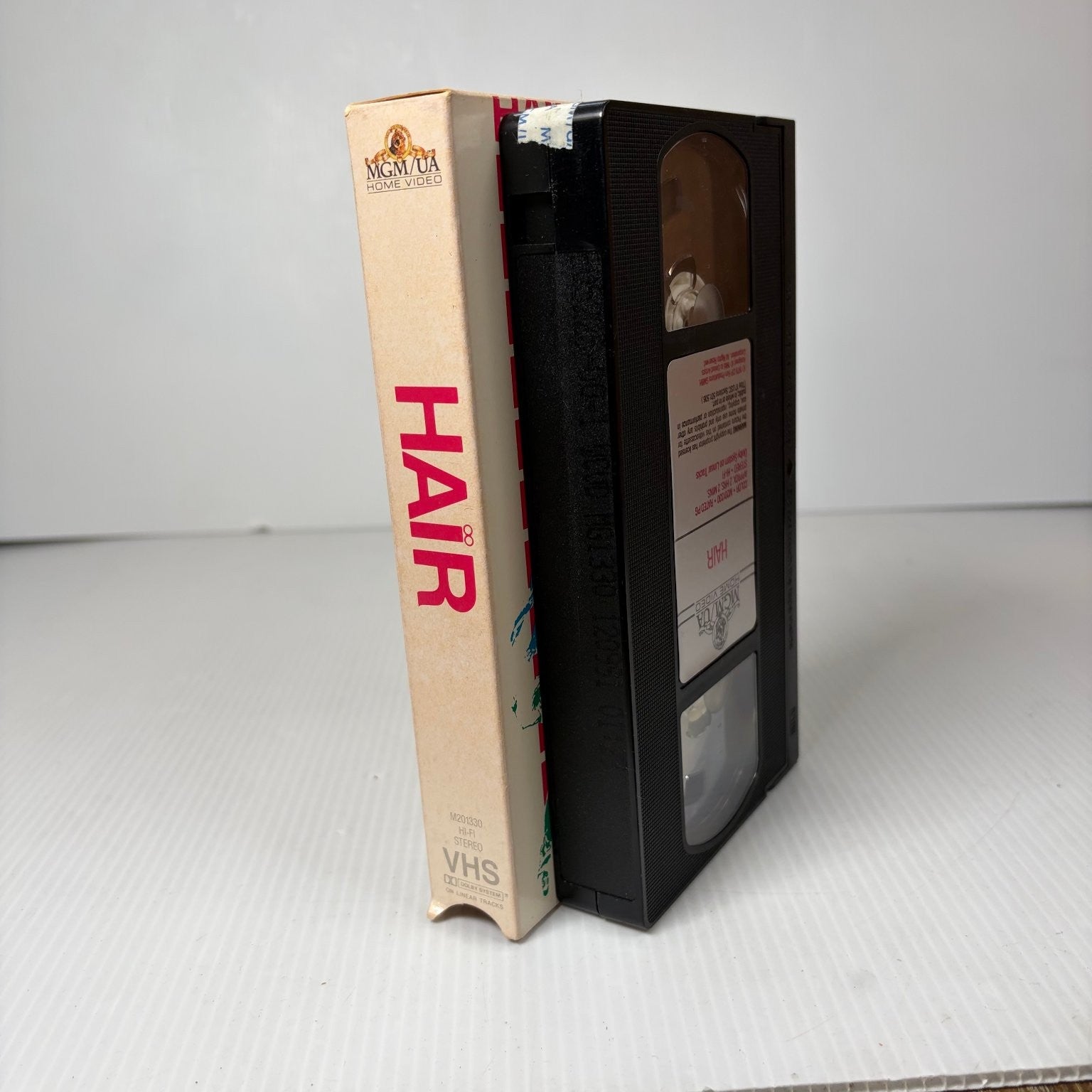 HAIR VHS 1988 Musical Drama Milos Forman MGM/UA Home Video Original Release