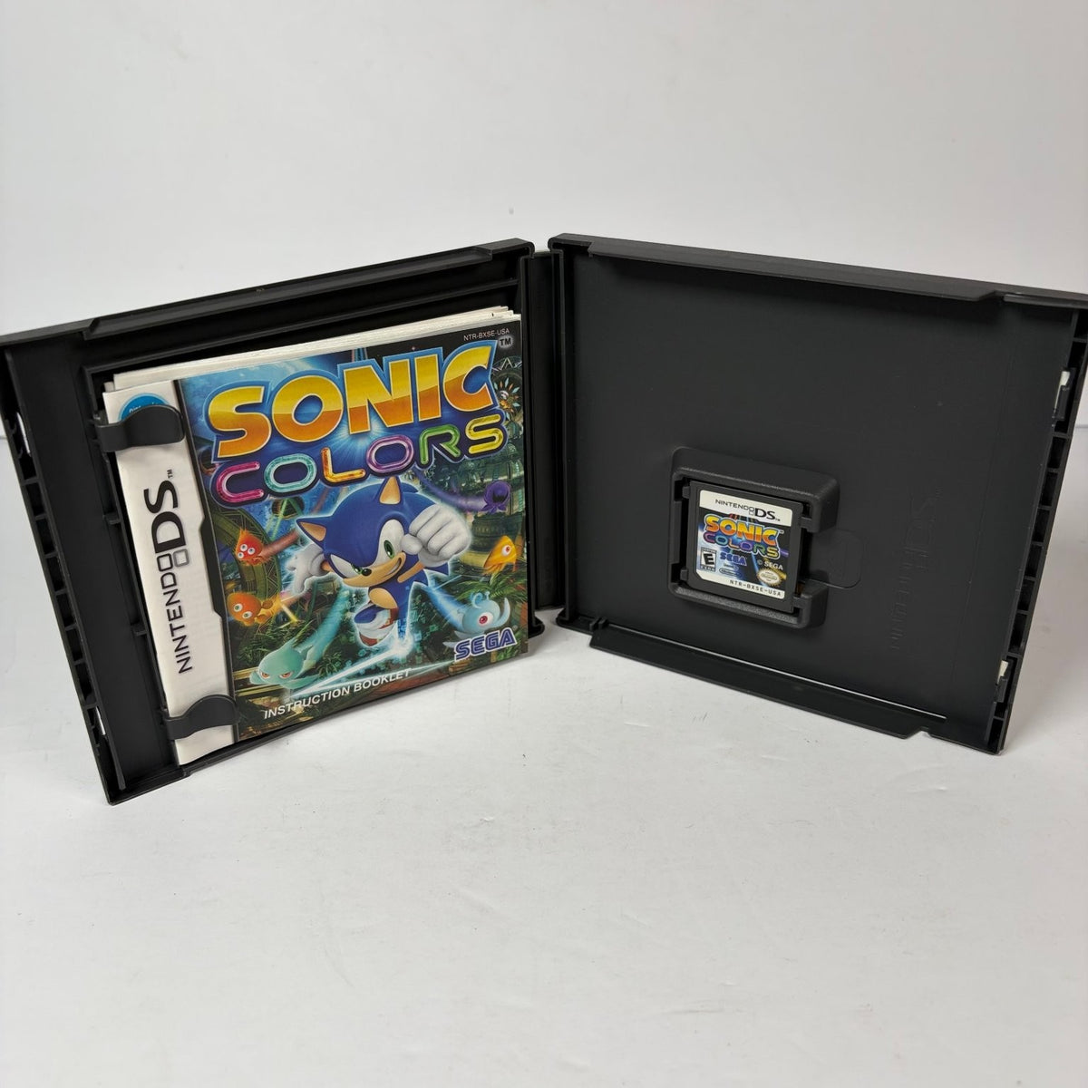 Sonic Colors Nintendo DS (DS) Complete CIB with Manual Action Platformer SEGA