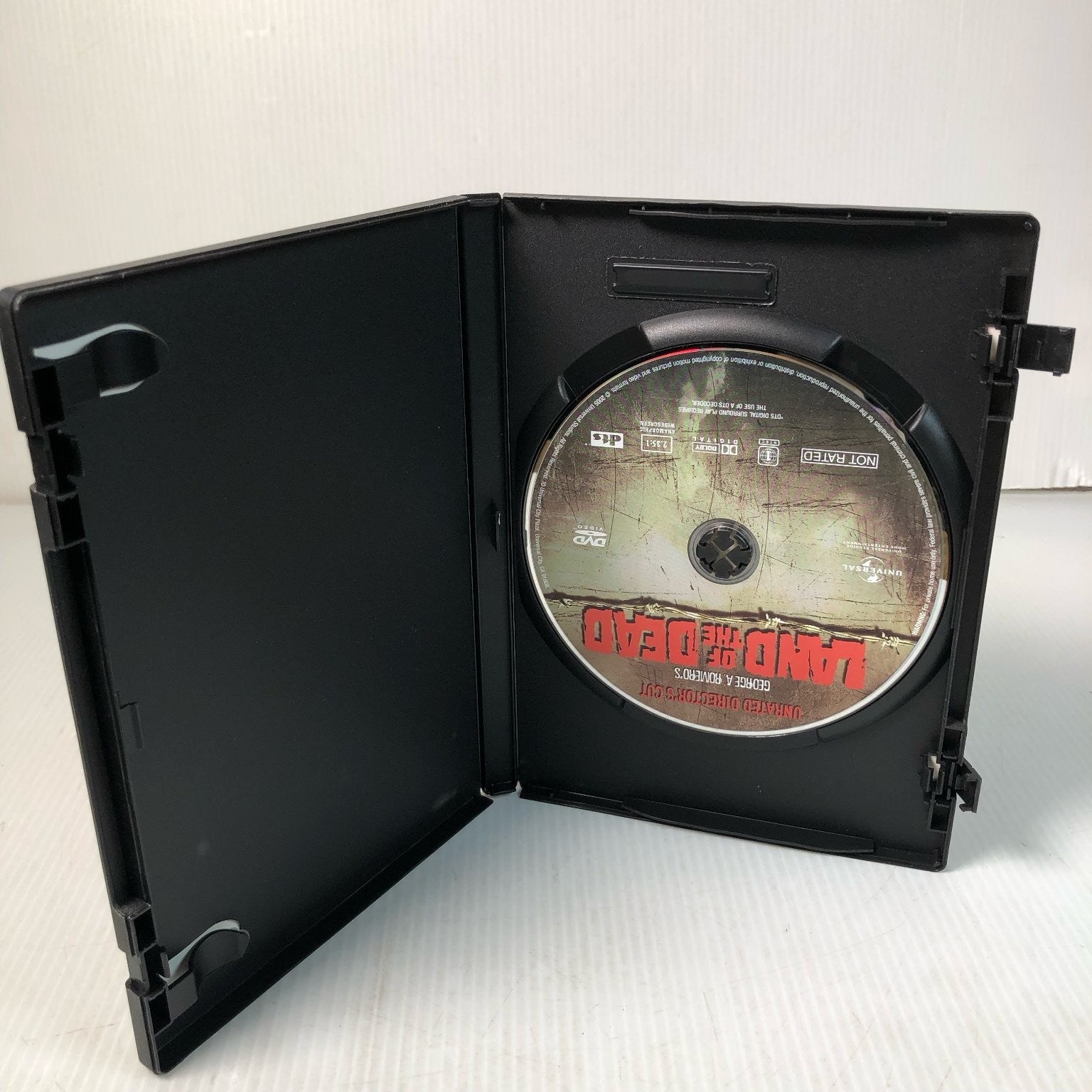 Land of the Dead DVD 2005 Unrated Director's Cut George A. Romero Zombie Horror