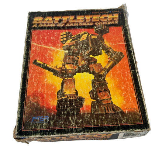 Battletech 1992 3rd Edition 1604 A Game Of Armored Combat Game Cardboard Maps