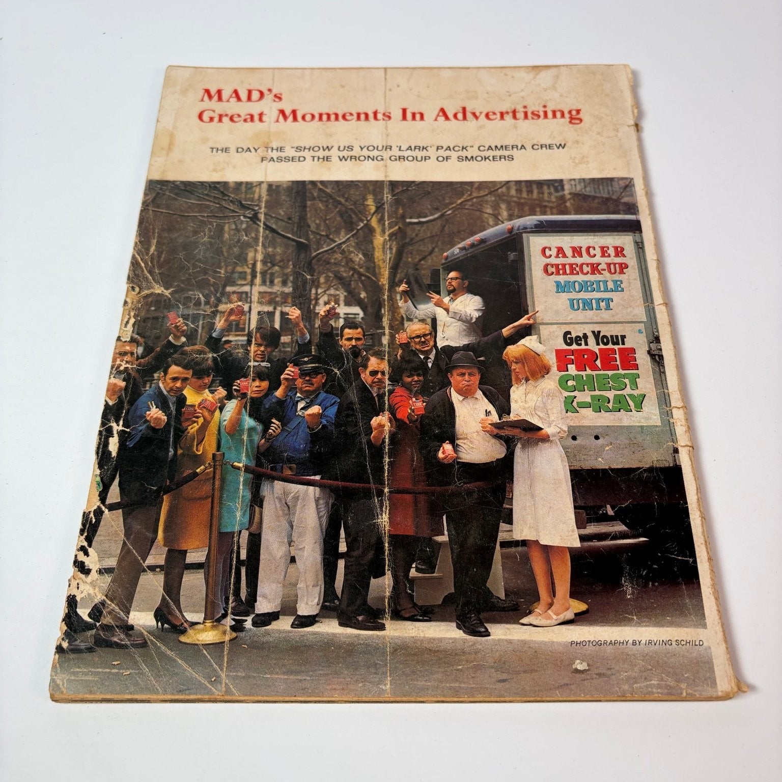 Vintage 1968 MAD Magazine Special Number 4 Mount Rushmore Mini-Posters Satire