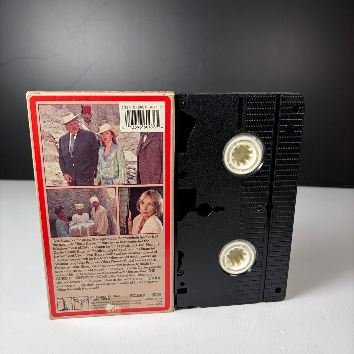 Curse Of King Tut's Tomb VHS 1980 Adventure Drama Columbia Tristar