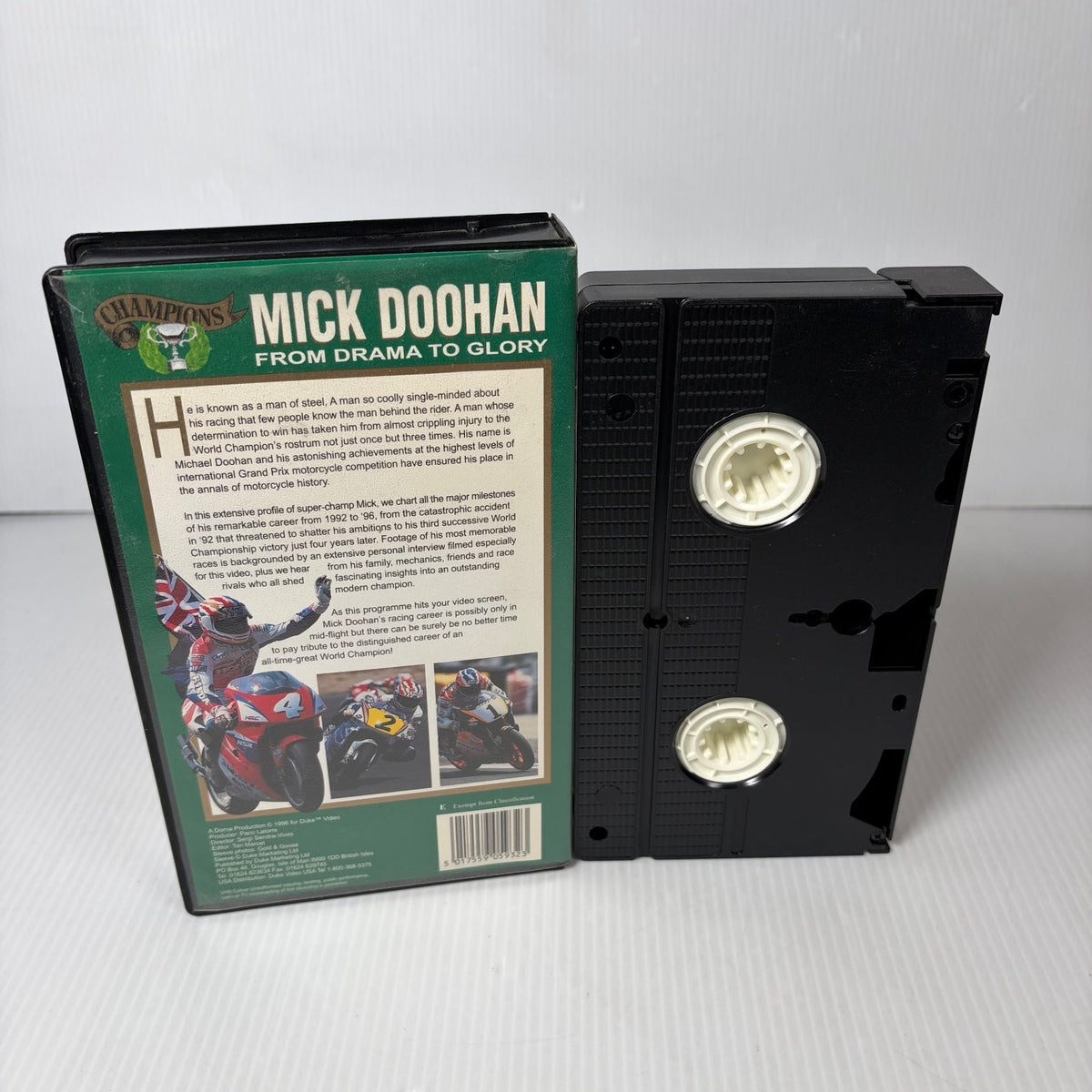 Mick Doohan Champions Profile Legend VHS 1999 Motorcycle Racing Duke