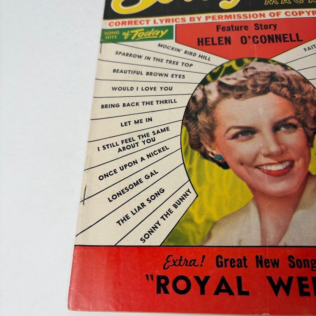 Song Hits Magazine June 1951 Helen O'Connell Royal Wedding Vol 14 No 11 Lyrics
