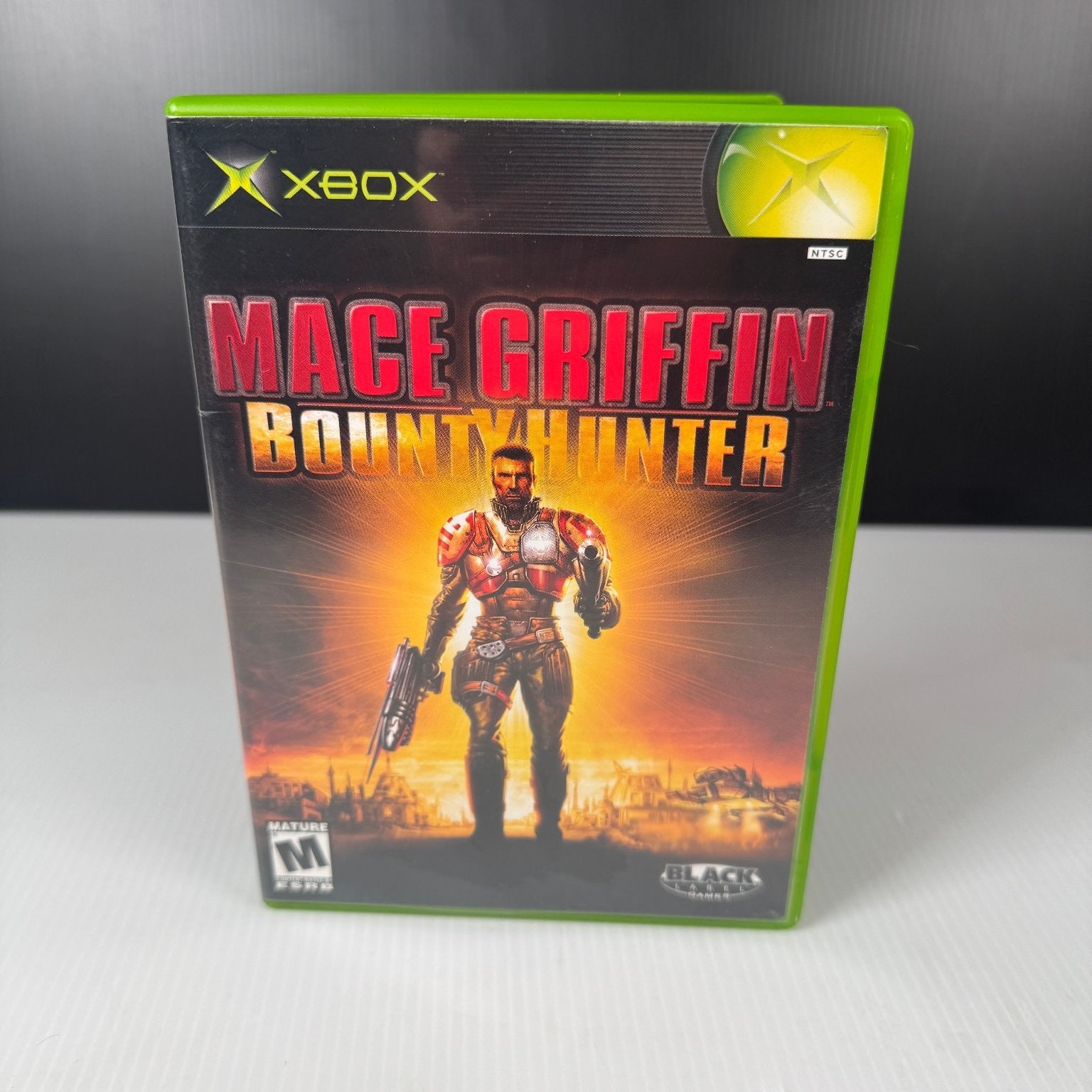 Mace Griffin Bounty Hunter Xbox Video Game Sci-Fi Shooter Complete CIB
