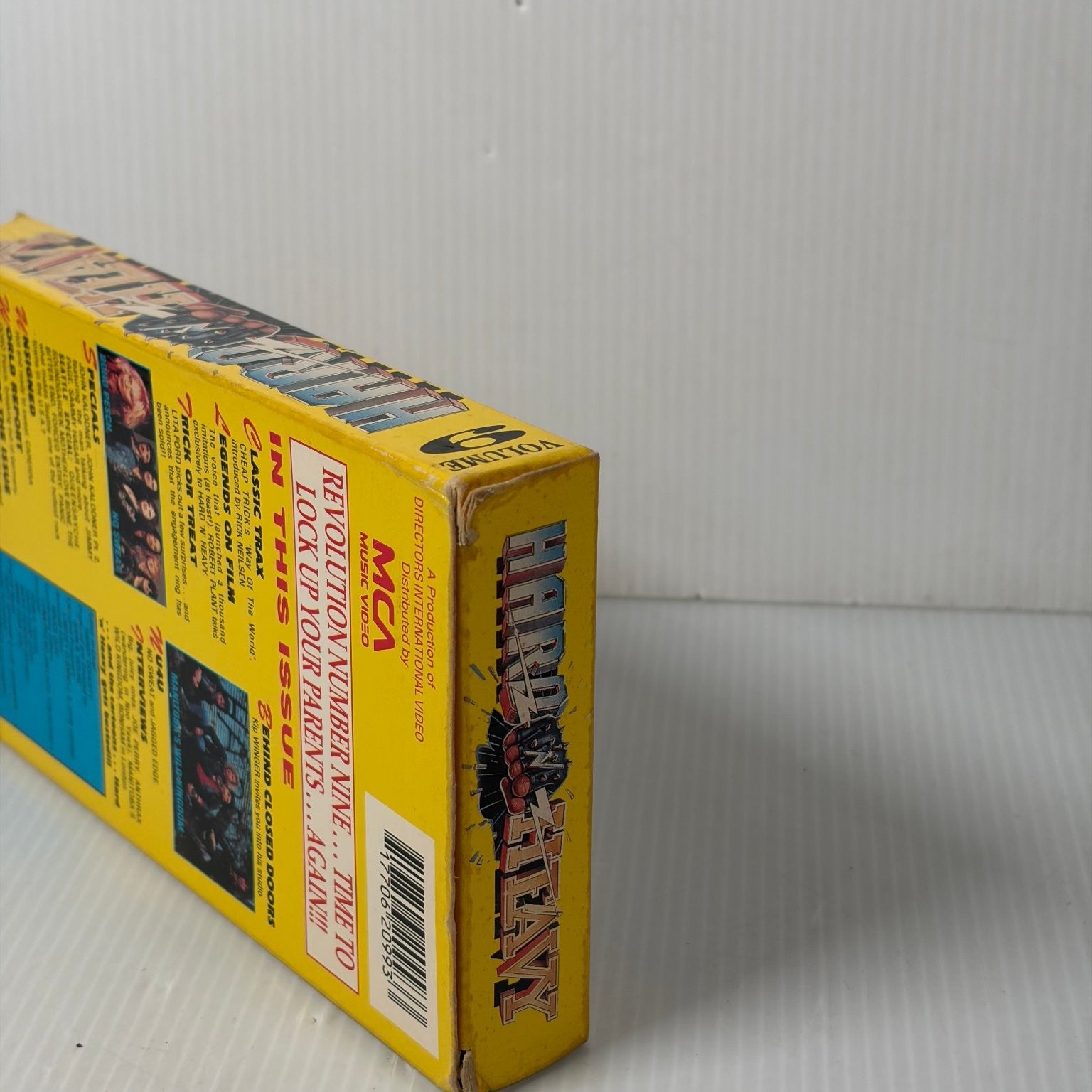 Hard 'N Heavy Volume 9 VHS 1993 Rock Metal Music Video MCA