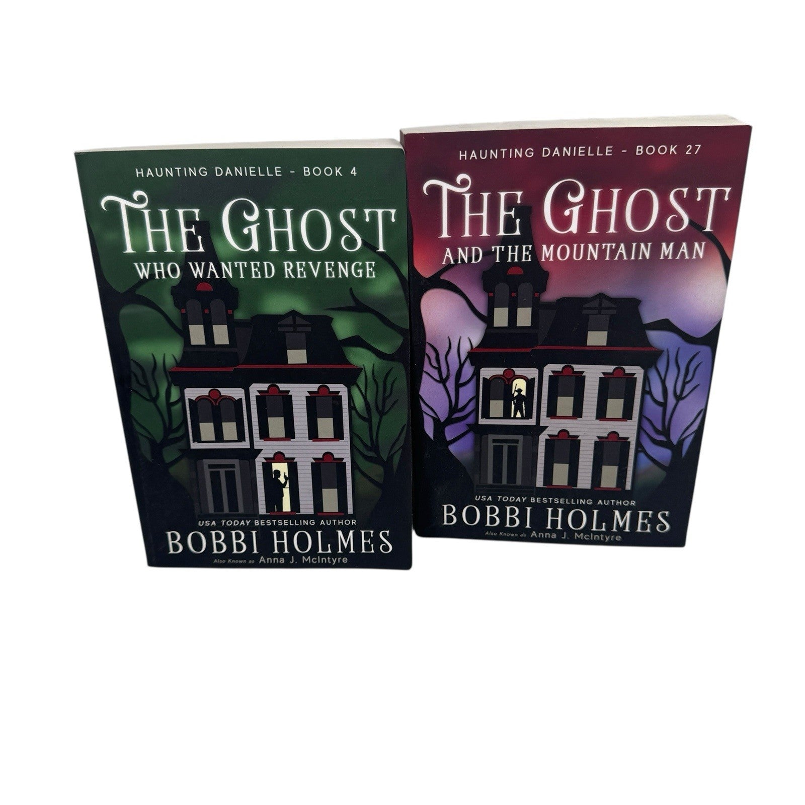 Haunting Danielle Lot 2 Books 1 & 4 The Ghost Who Wanted Revenge & Mountain Man