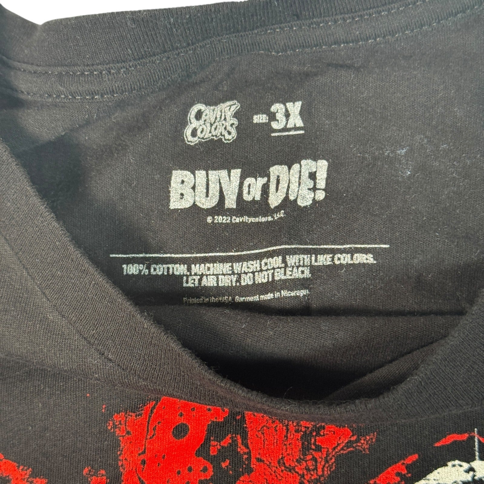 Friday the 13th Part V T-Shirt Mens 3XL Horror Movie Jason Cavity Colors