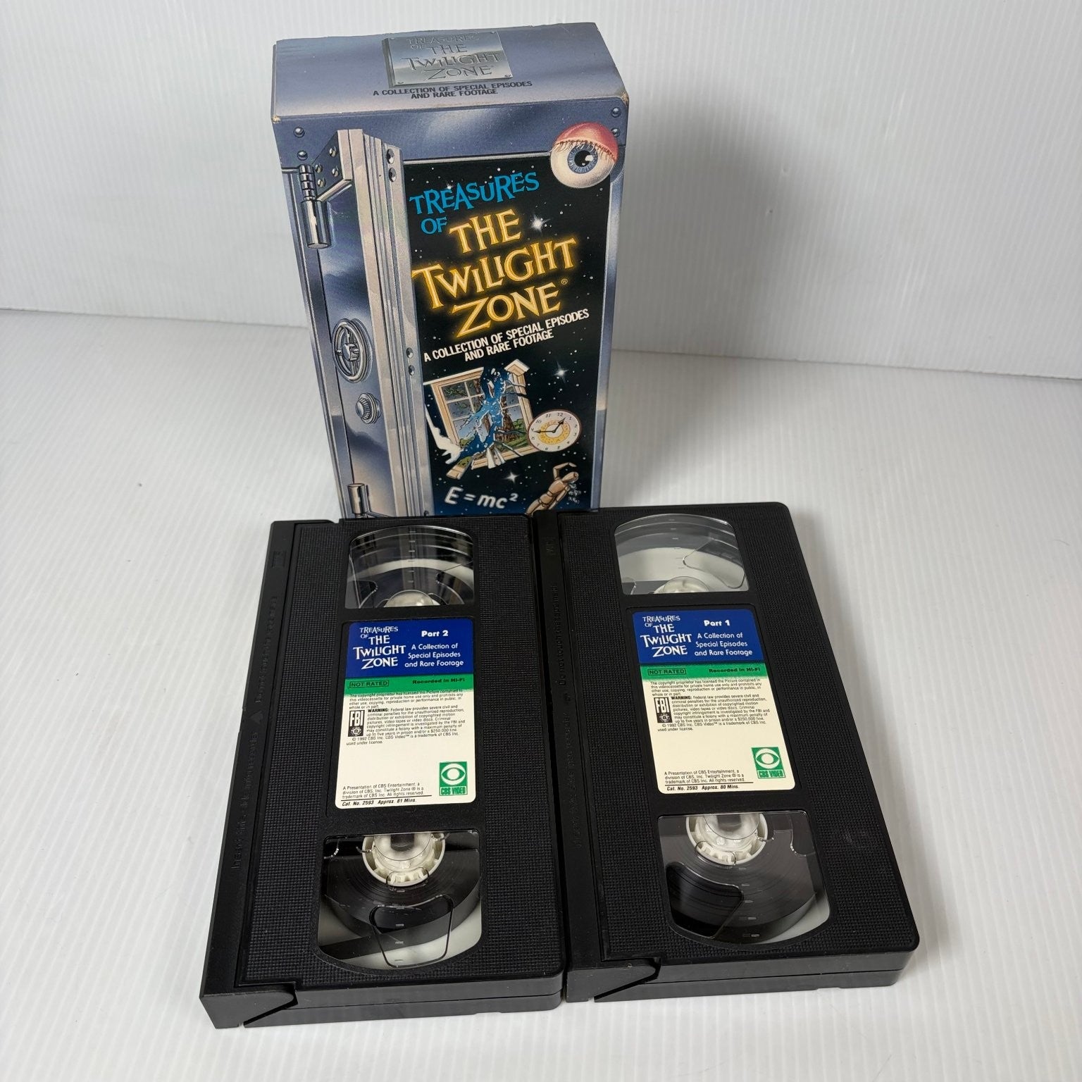 Twilight Zone VHS Treasures Collection Box Set CBS Fox Video Sci-Fi