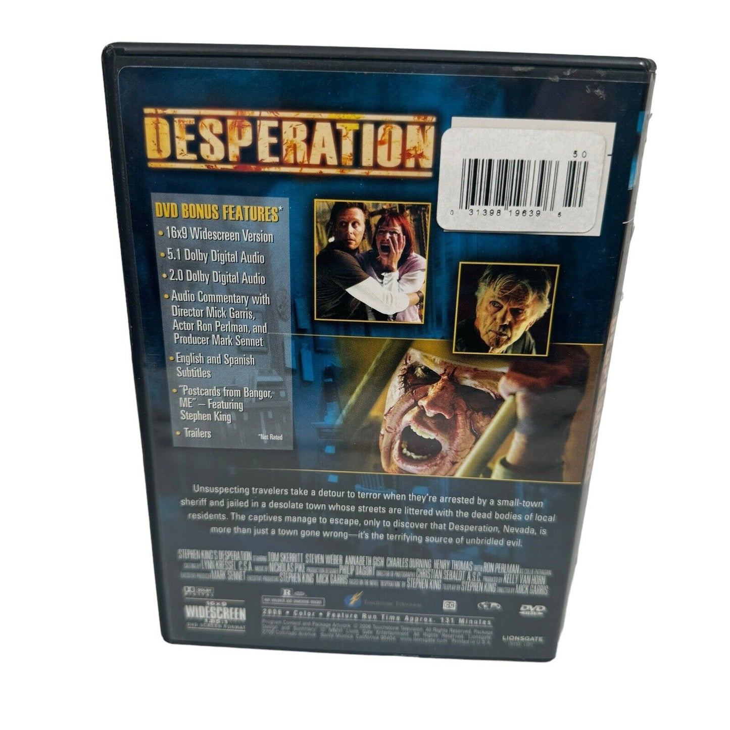 "Desperation" (Stephen King) Tom Skerritt Annabeth Gish Movie DVD