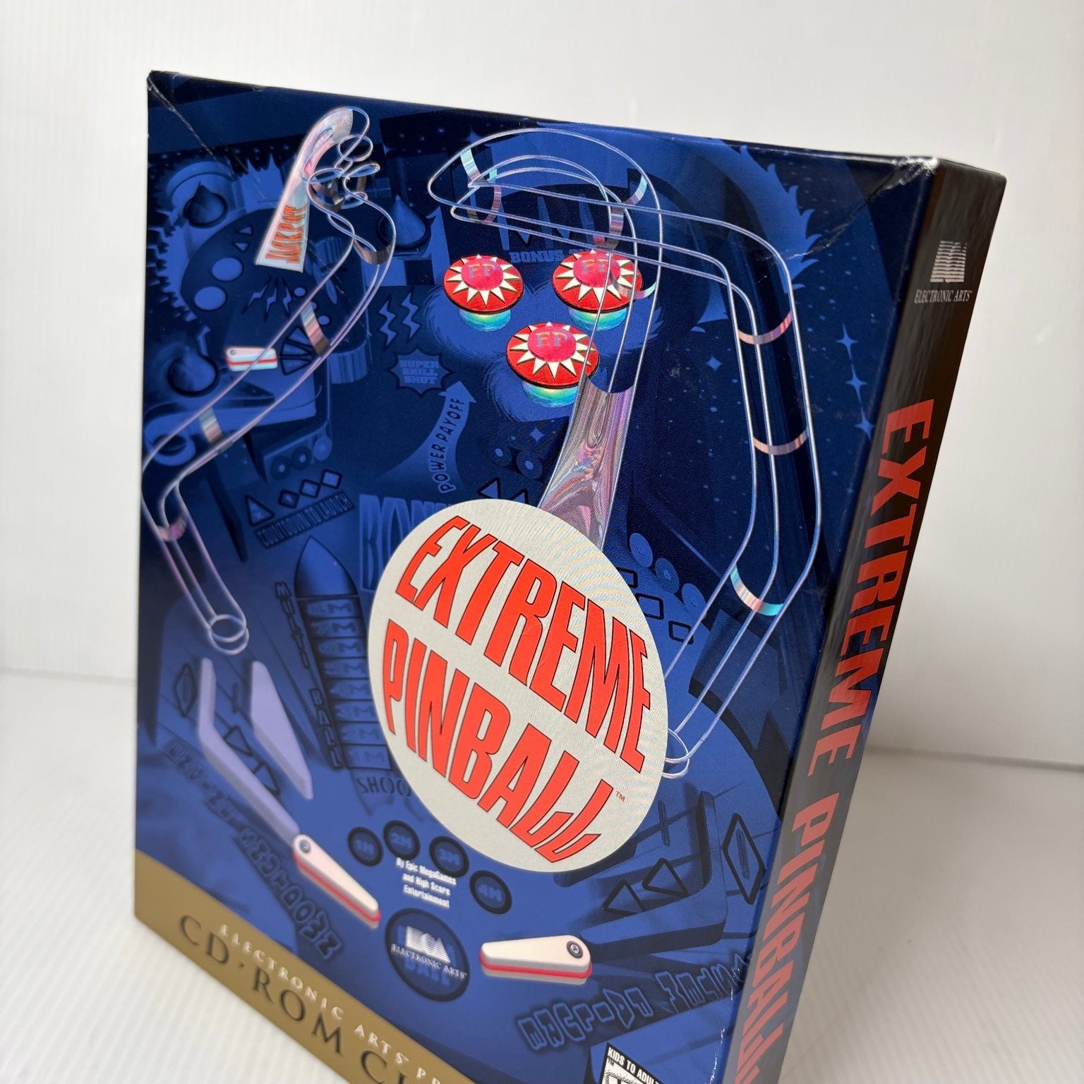 Extreme Pinball Gold Edition Big Box PC CD-ROM Video Game Pinball Complete