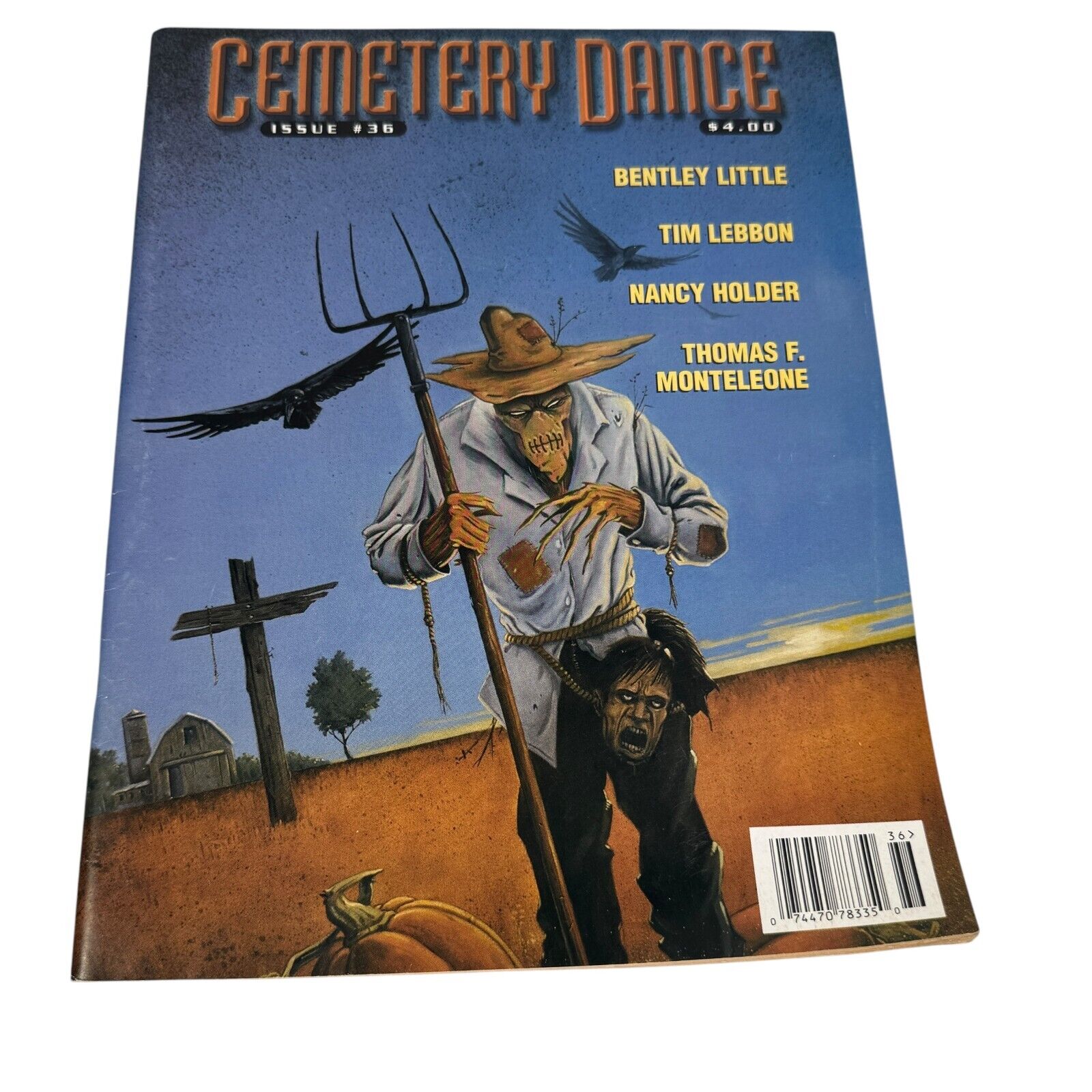 Cemetery Dance Issue #36 Horror & Suspense Short Fiction Magazine OOP Back Issue