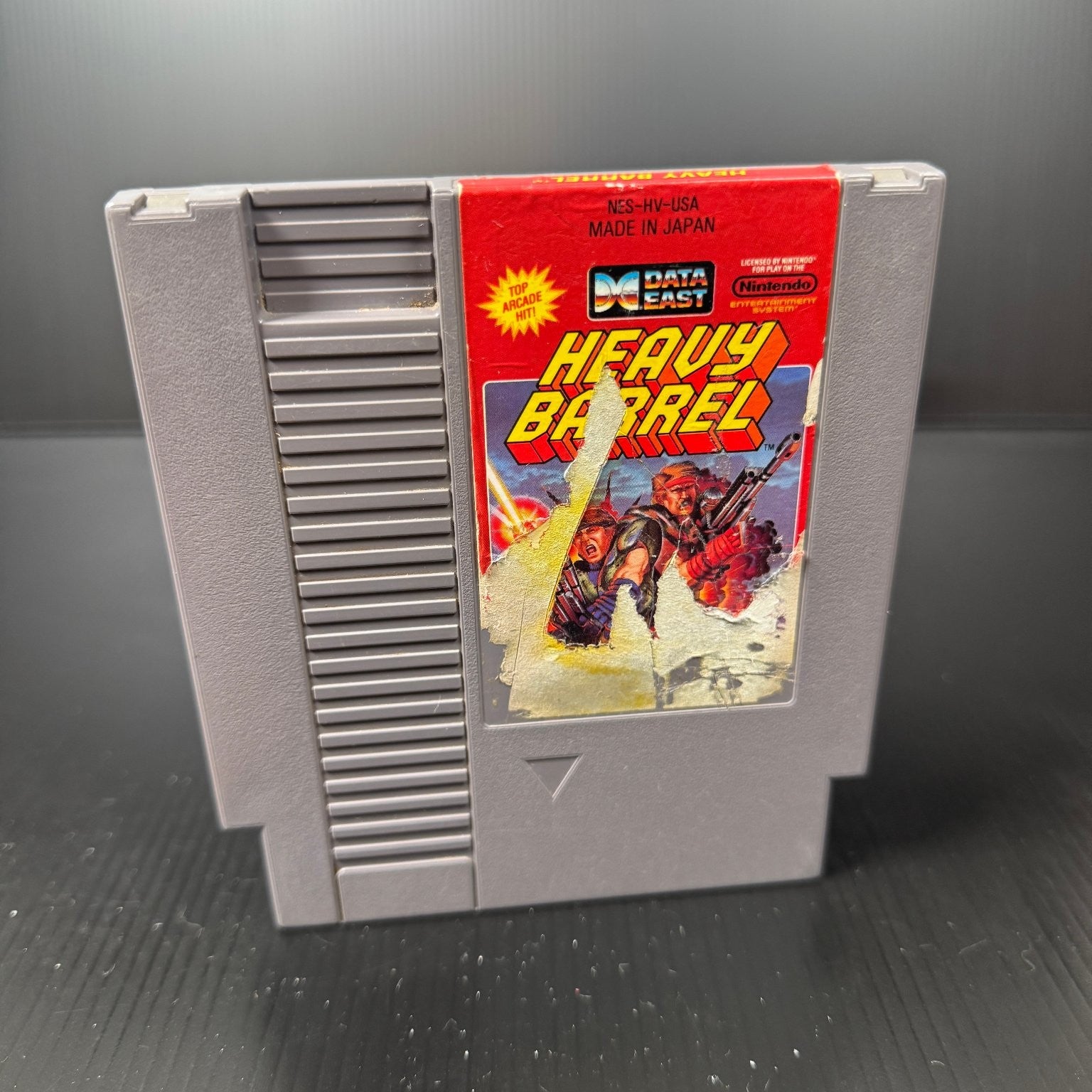 Heavy Barrel NES Game Arcade Shooter Cartridge Only