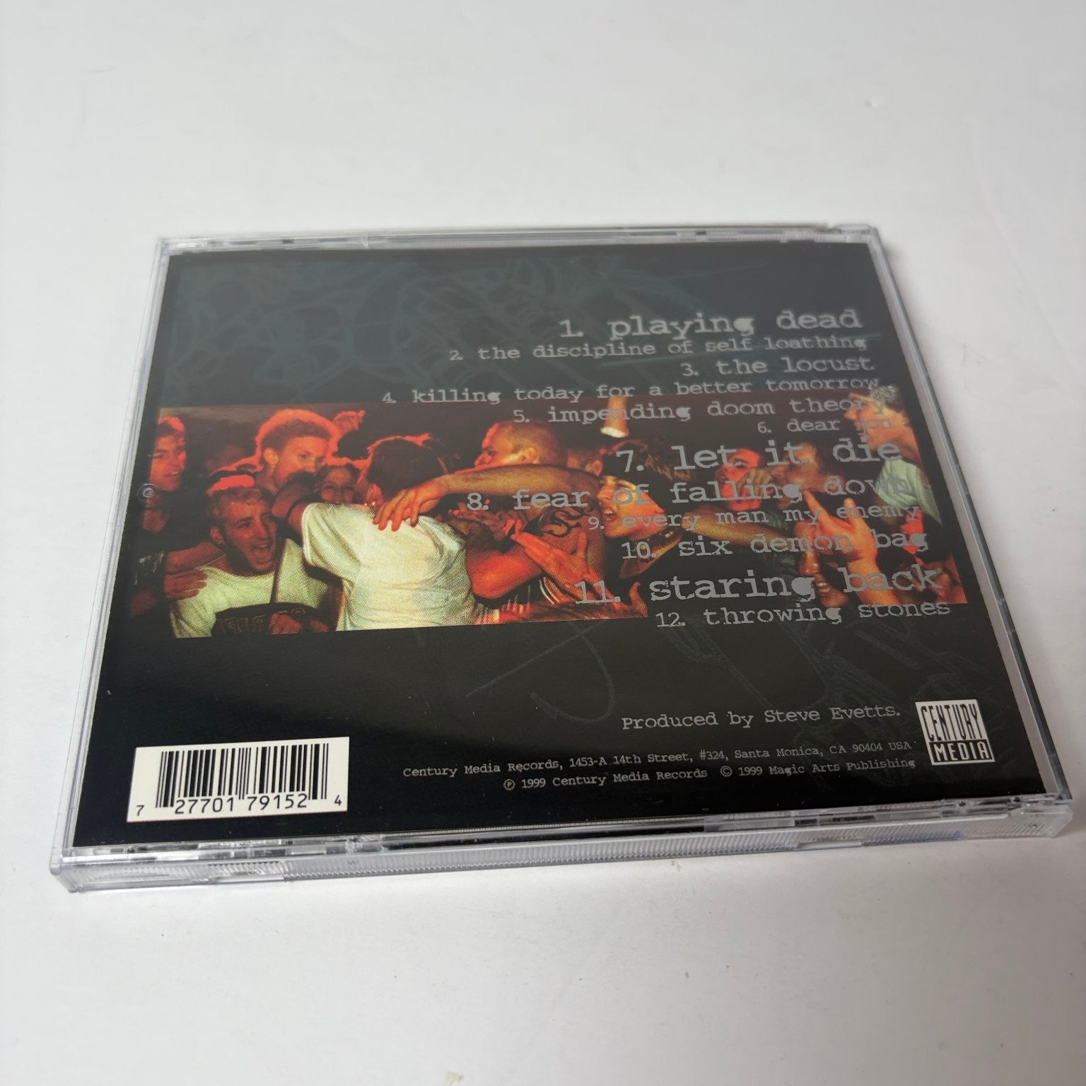 Turmoil – The Process Of CD 1999 Metalcore Hardcore Century Media
