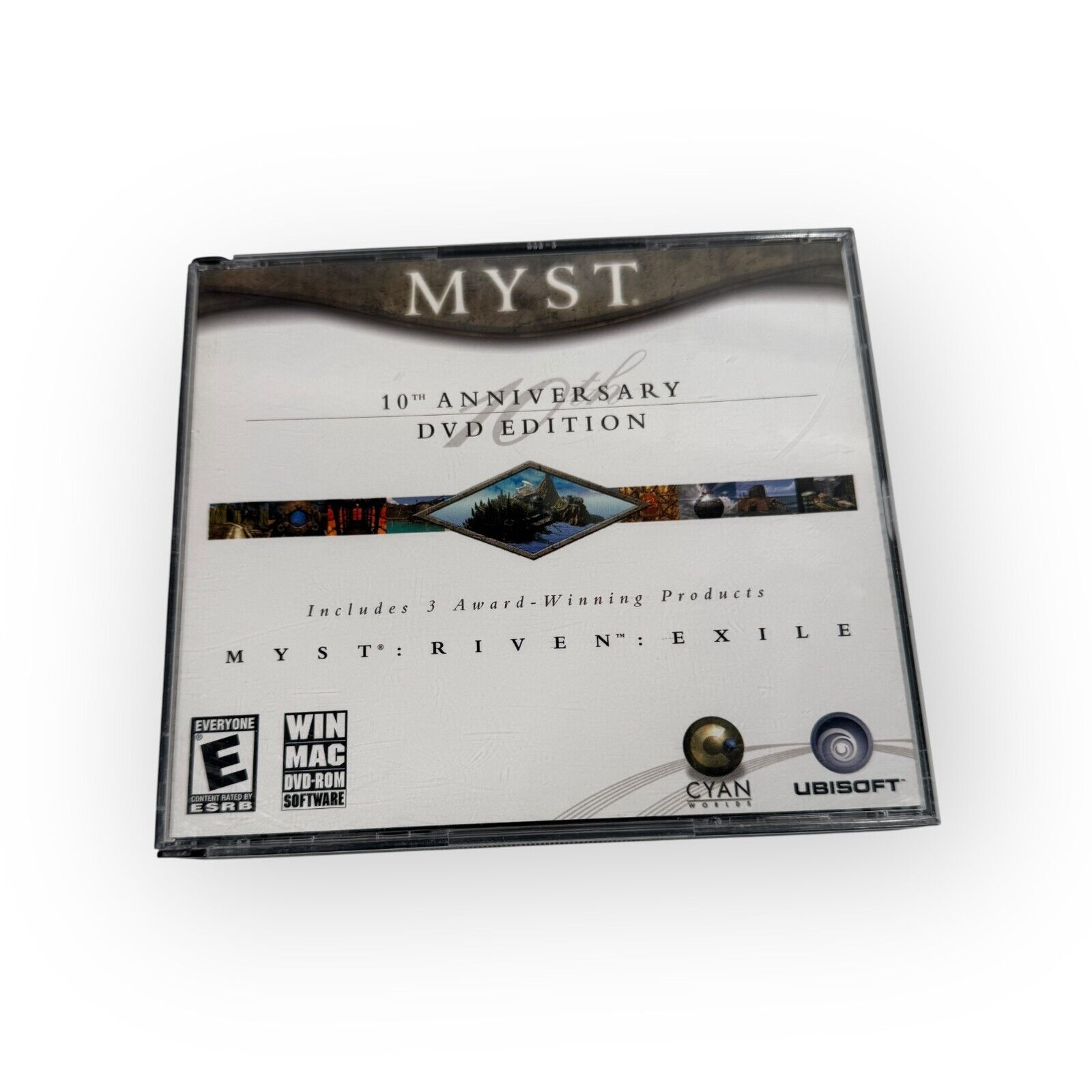 Myst 10th Anniversary DVD Edition Trilogy with Manual in Jewel Case