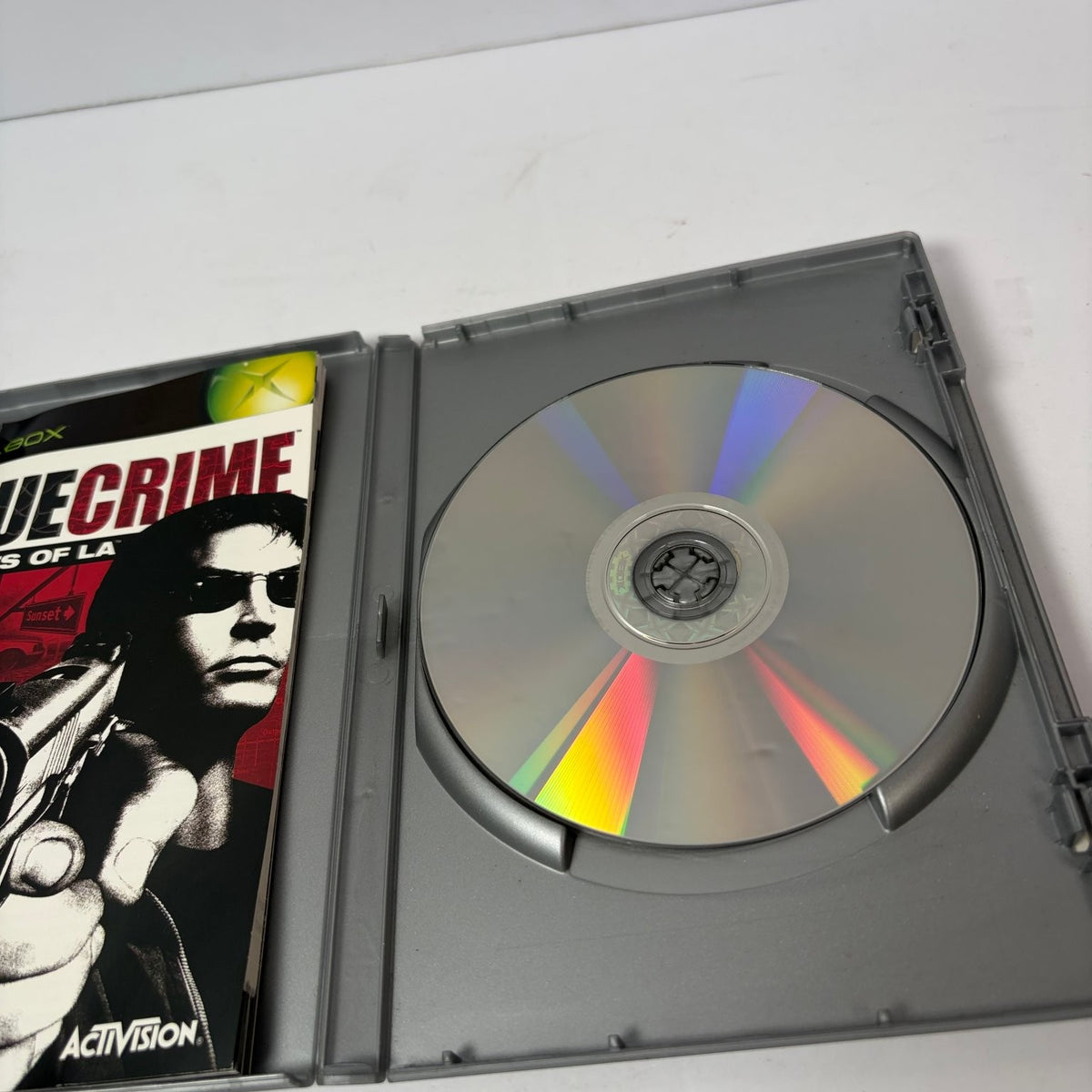 True Crime: Streets of LA - Platinum Hits (Microsoft Xbox, 2003) Complete CIB