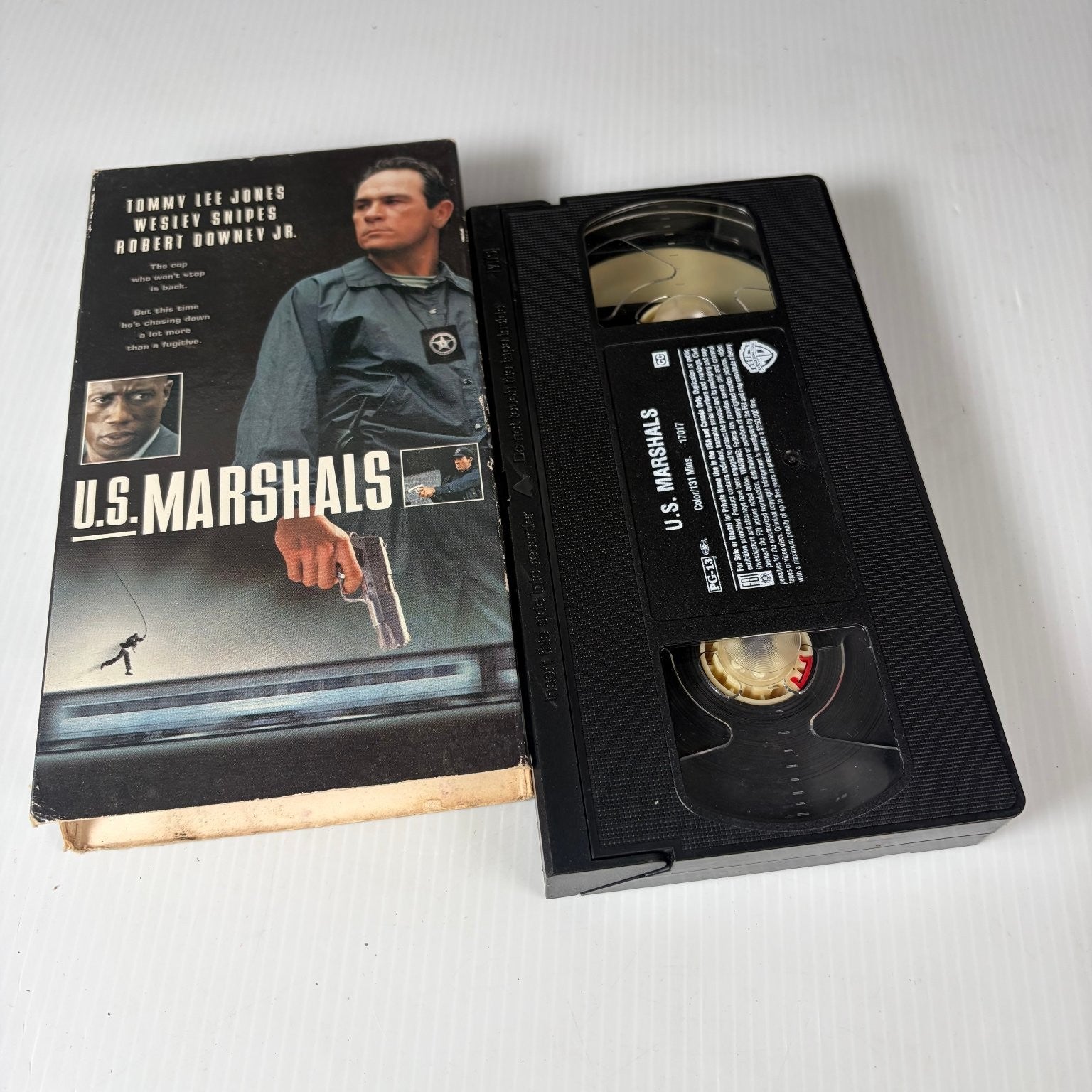 U.S. Marshals VHS 1998 Action Thriller Original Release Warner Bros