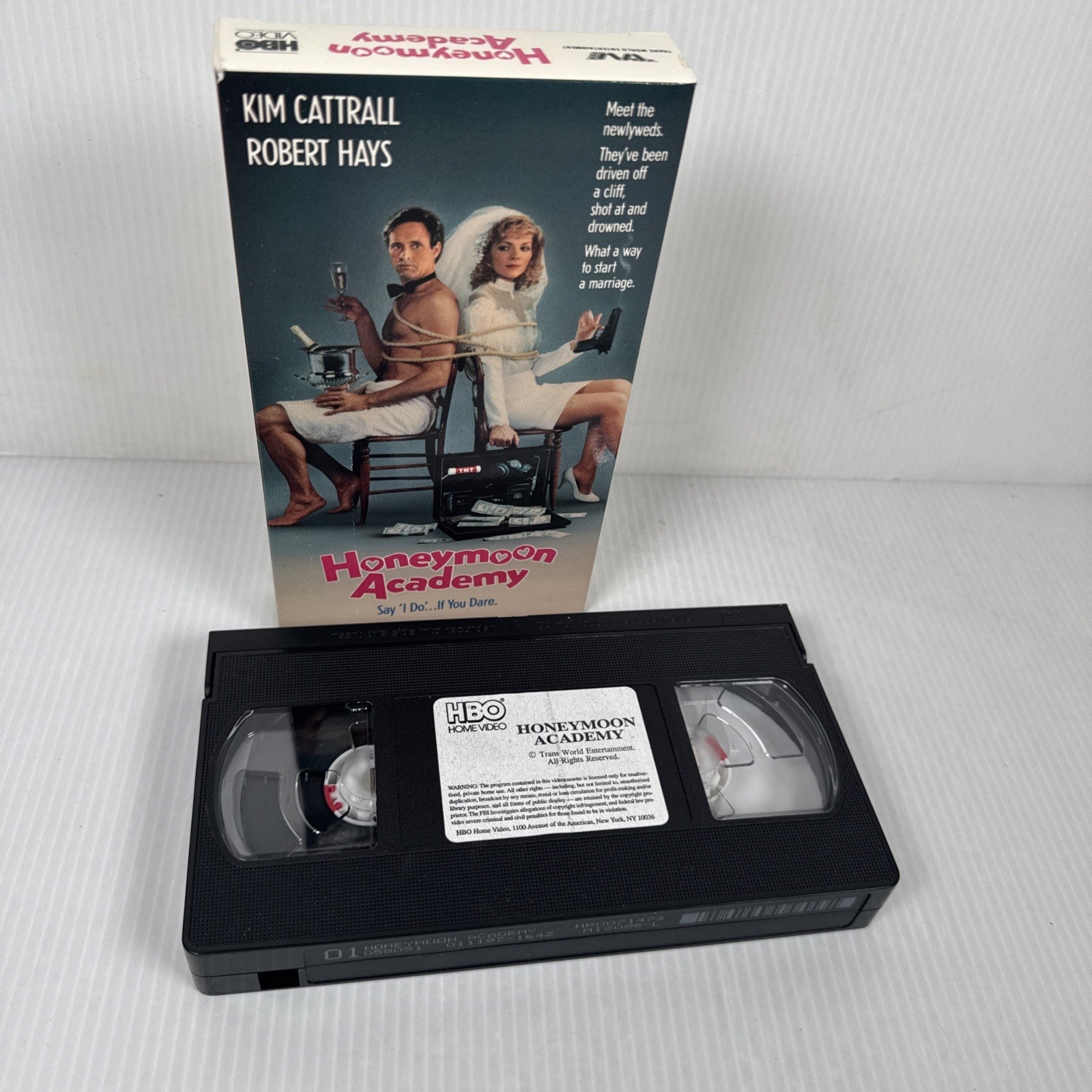 Honeymoon Academy VHS 1990 Kim Cattrall Robert Hayes Rare Romantic Comedy