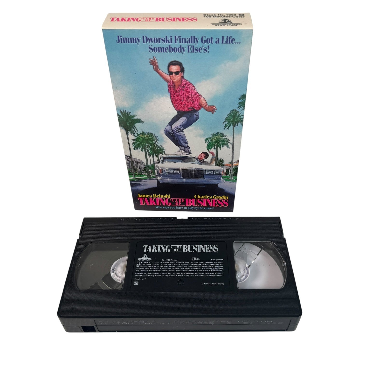 Vintage Taking Care of Business 80s Comedy VHS Tape