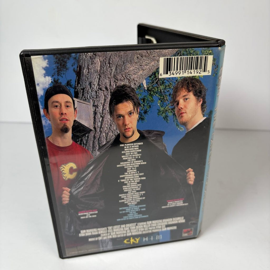 CKY4 The Latest & Greatest DVD Bam Margera Jackass Skateboard Stunts CKY