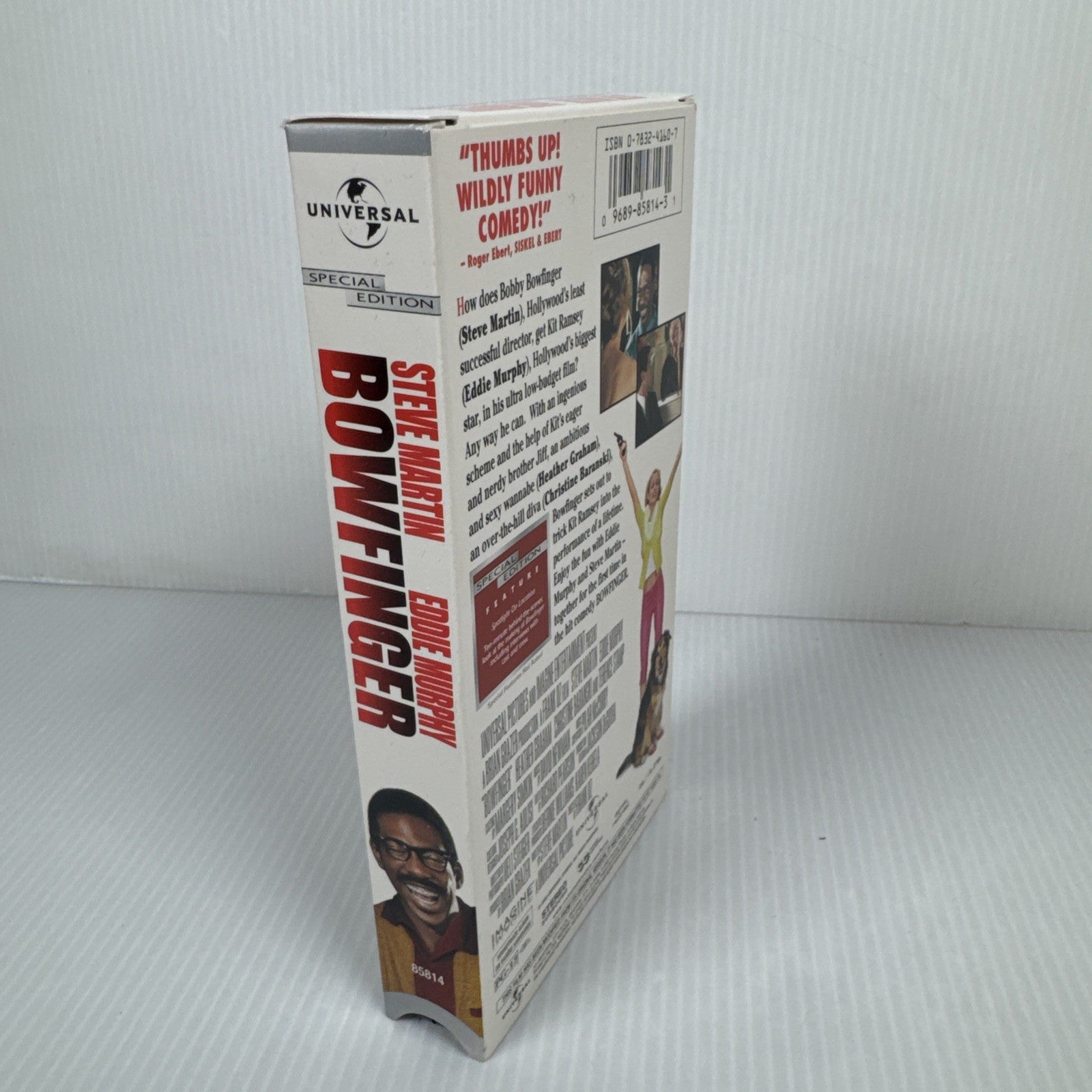 Bowfinger (VHS, 2000, Special Edition) Steve Martin Eddie Murphy Heather Graham