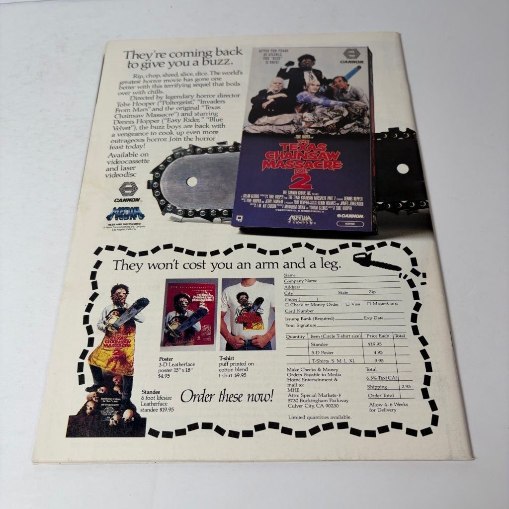 Fangoria 61 Feb 1987 Rawhead Rex Clive Barker Kindred From Beyond Horror Magazi