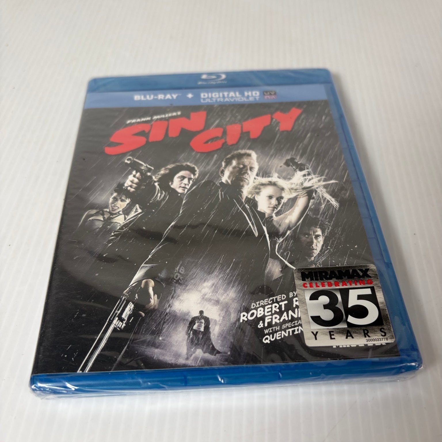 Sin City Blu-ray 2005 Frank Miller Robert Rodriguez Quentin Tarantino Bruce