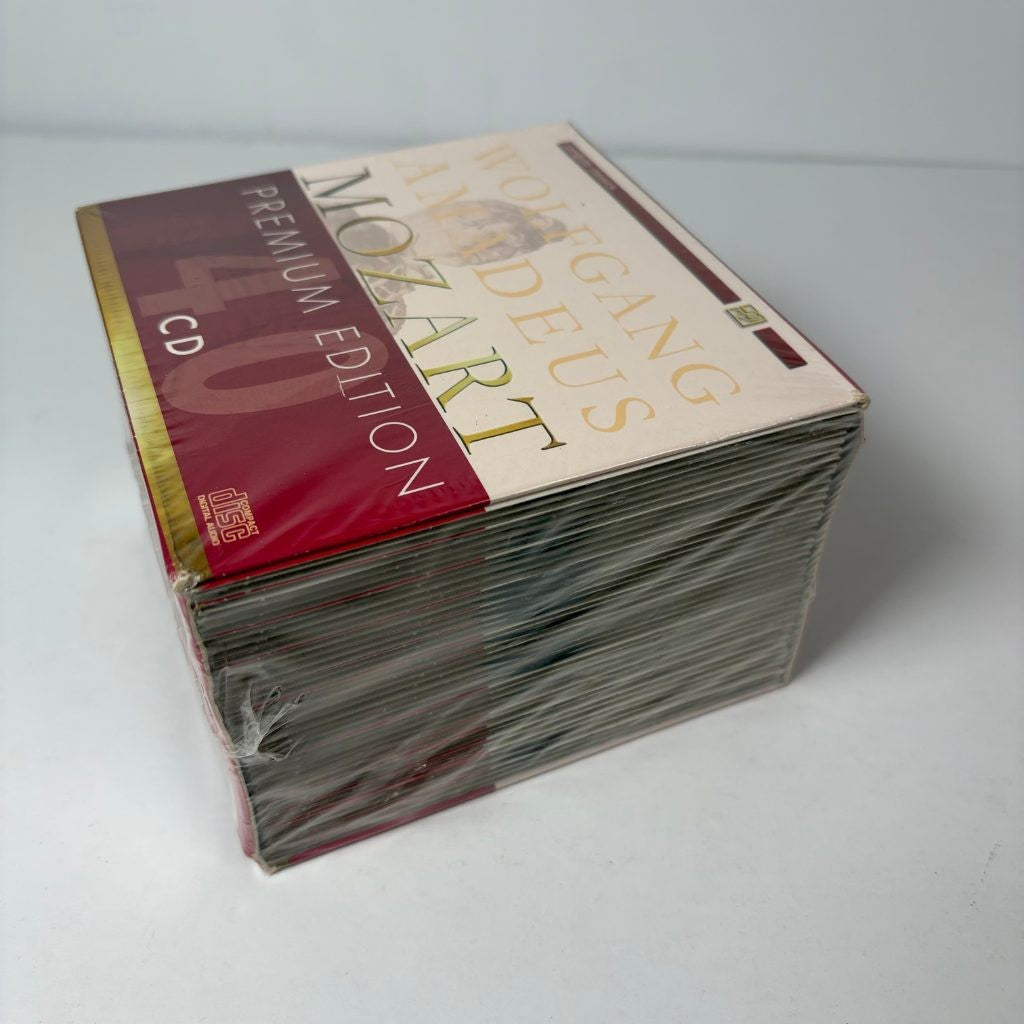 Wolfgang Amadeus Mozart Premium Edition 40 CD Box Set Cascade Classical