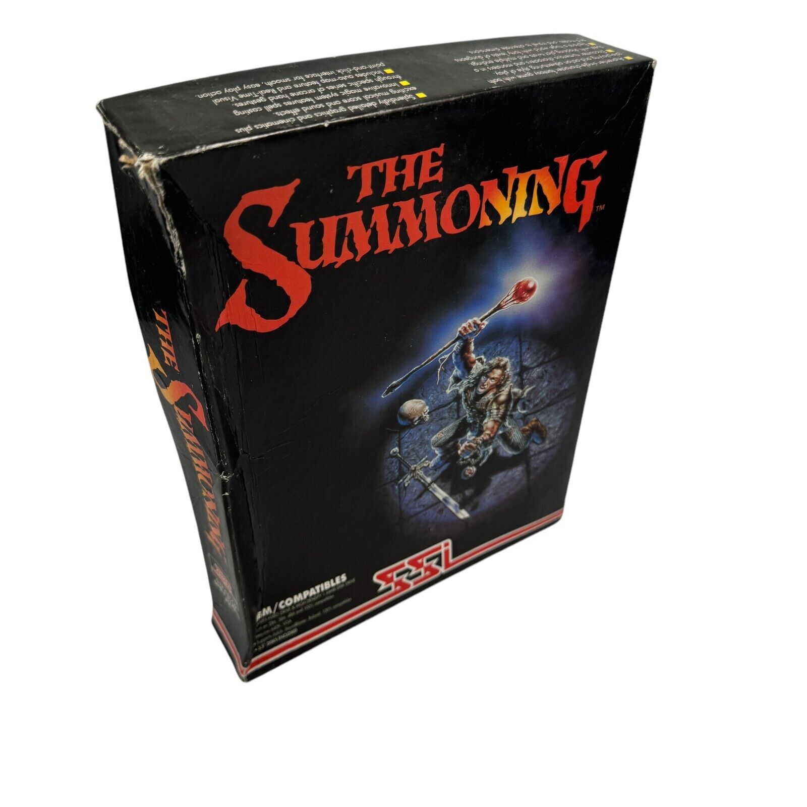 The Summoning SSI Dungeon Crawler RPG Big Box PC Game Complete in Box CIB