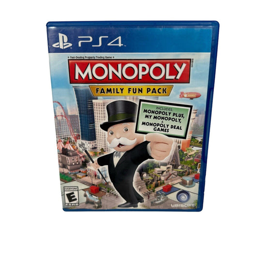 Monopoly Family Fun Pack PS4 (Sony PlayStation 4, 2014)