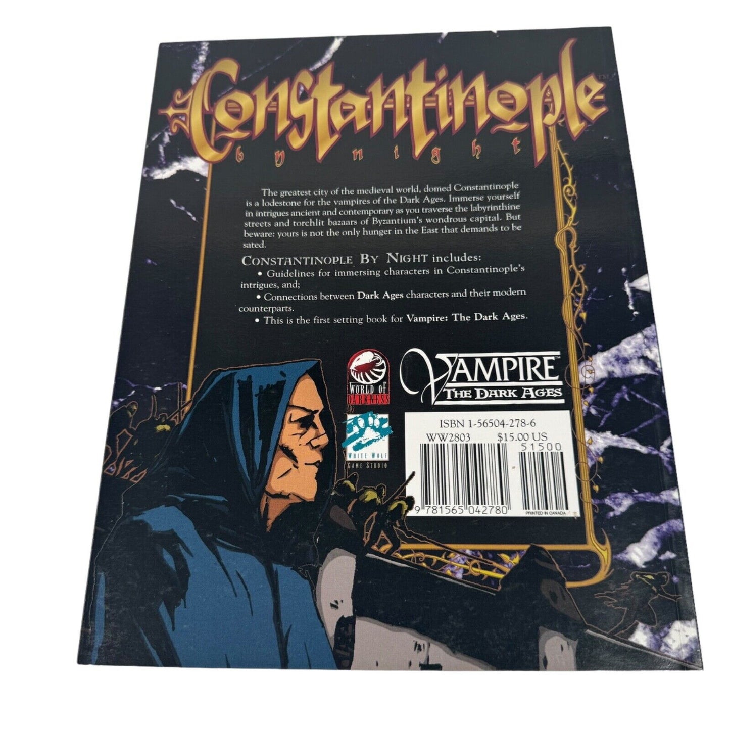 Constantinople by Night Vampire the Dark Ages World of Darkness WW2803 RPG Book