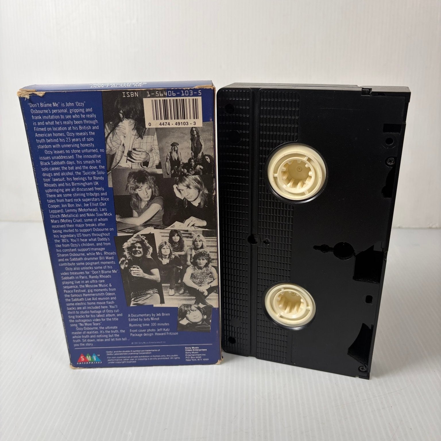 Ozzy Osbourne Don't Blame Me VHS 1991 Music Documentary SMV Heavy Metal