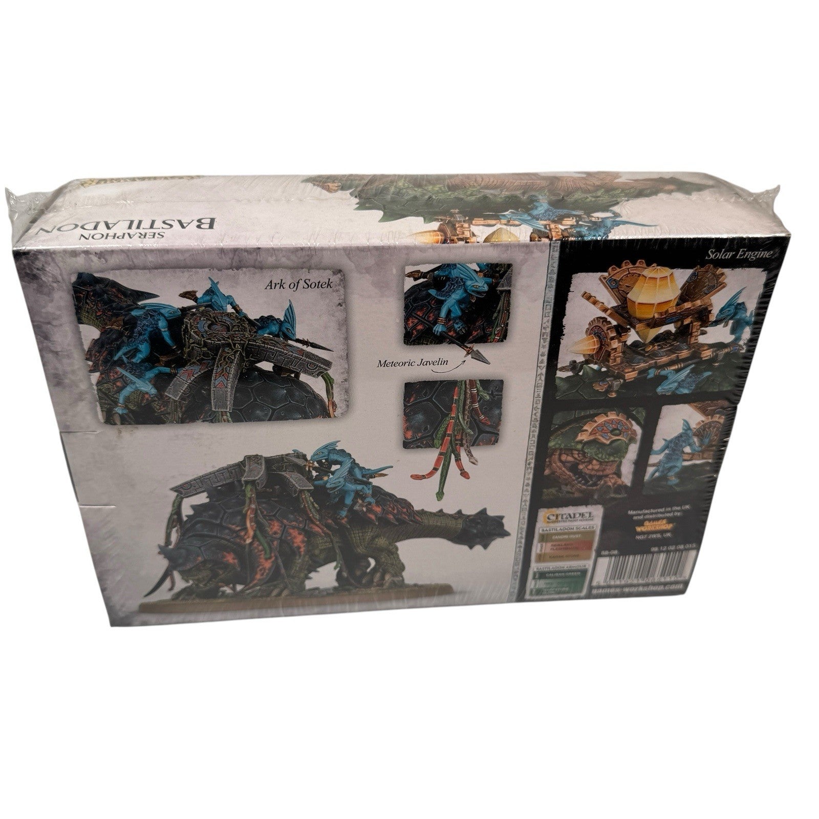 Warhammer Age Of Sigmar Seraphon Bastiladon / Ark of Sotek New in Box