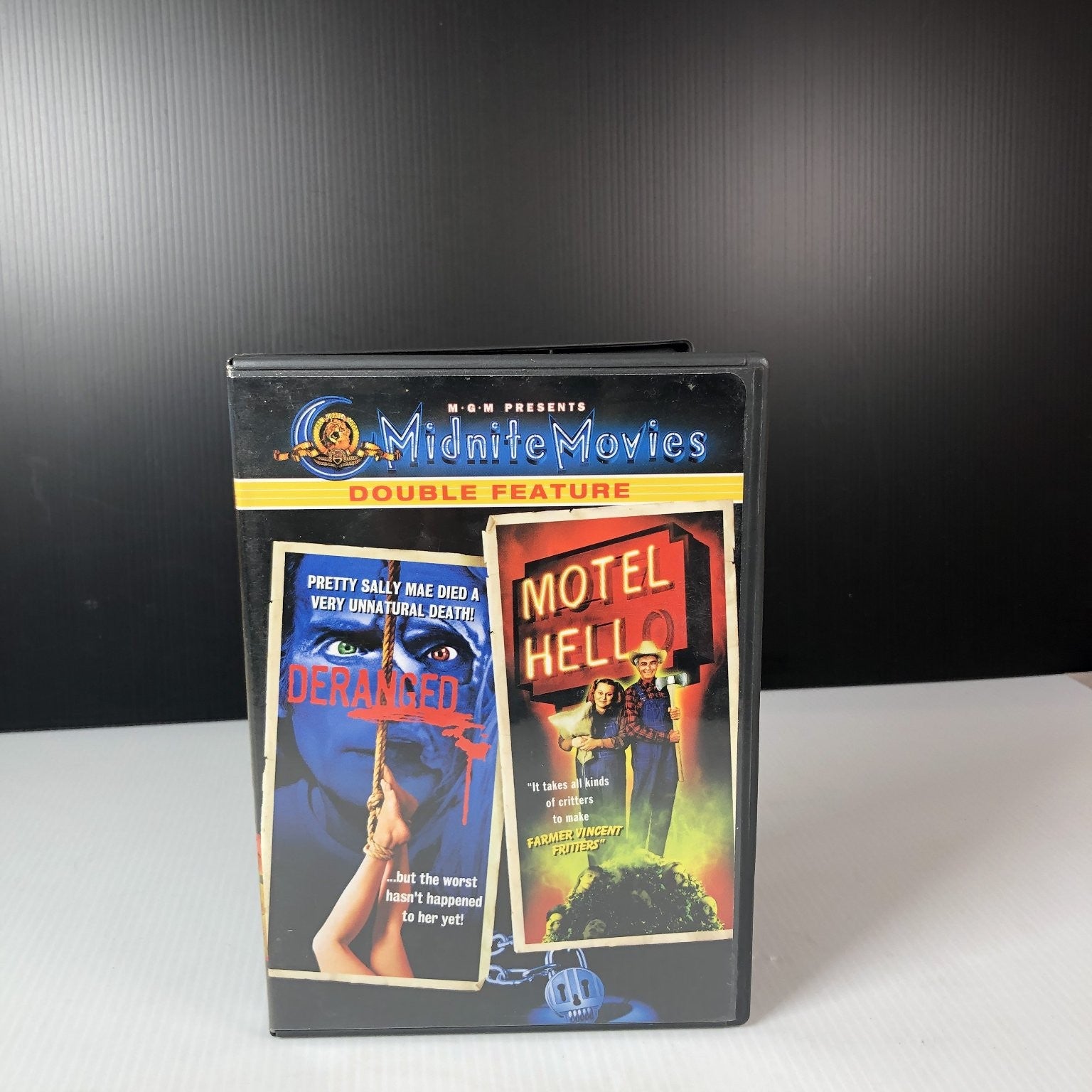 Deranged Motel Hell DVD 1974 1980 Double Feature Horror Classic