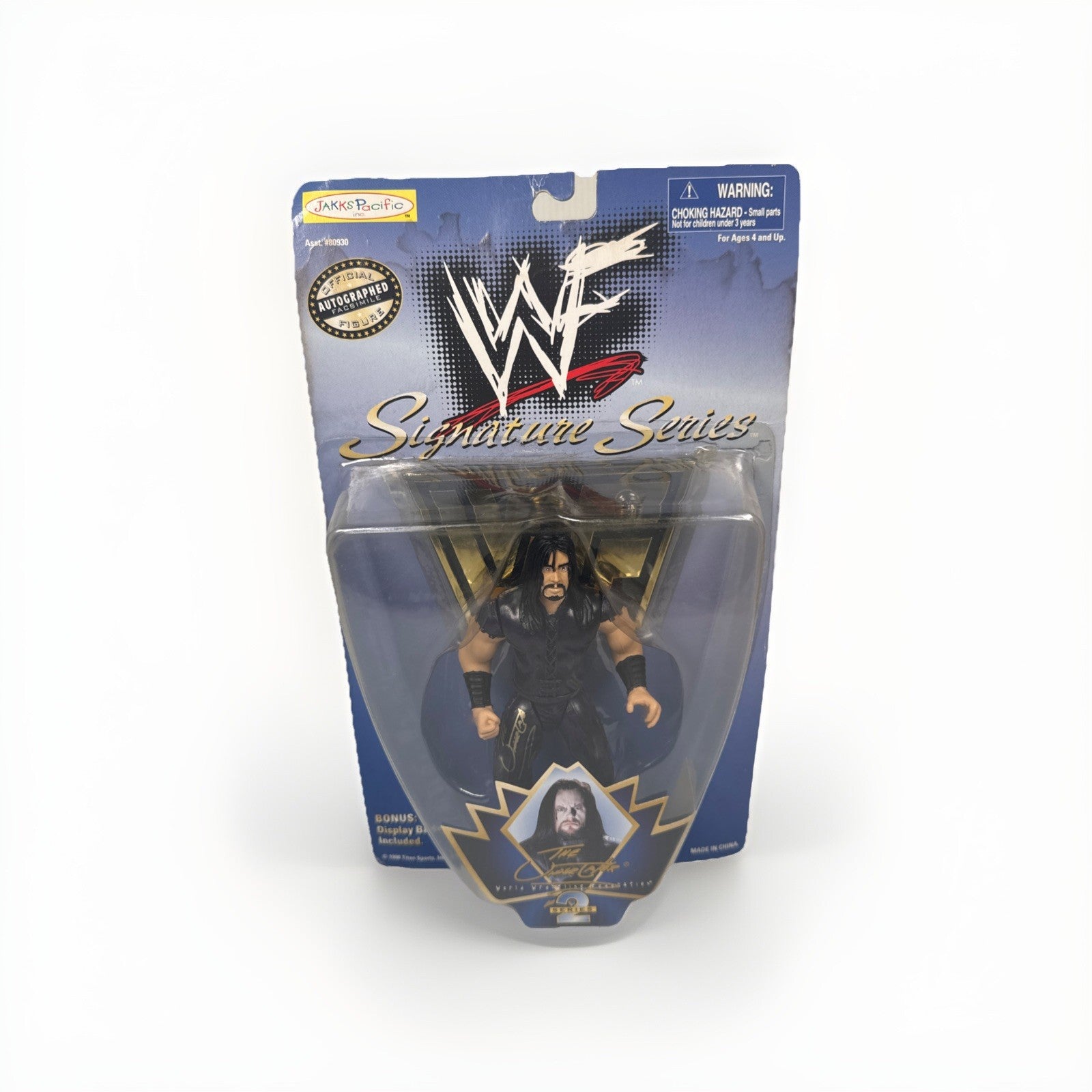 Jakks Pacific 1998 WWF The Undertaker Signature Series 2 Action Figure NIP (14B)