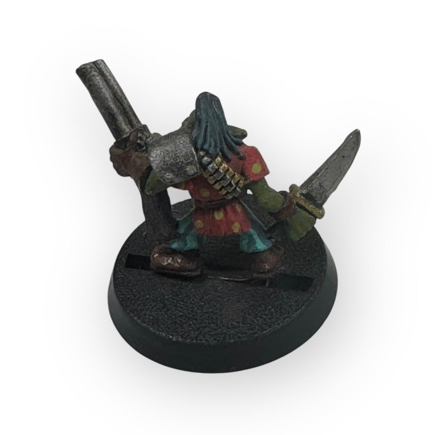 Rogue Trader Freebooter Gretchin Armed with a Knife and Sawn Off Shotgun Painted