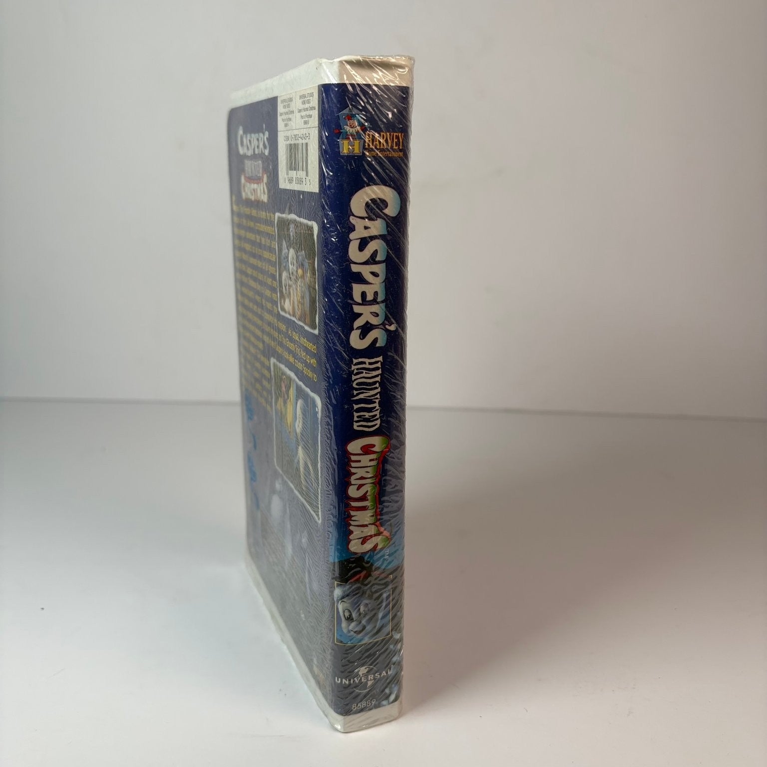 Casper's Haunted Christmas VHS 2000 Animated Family Holiday Universal