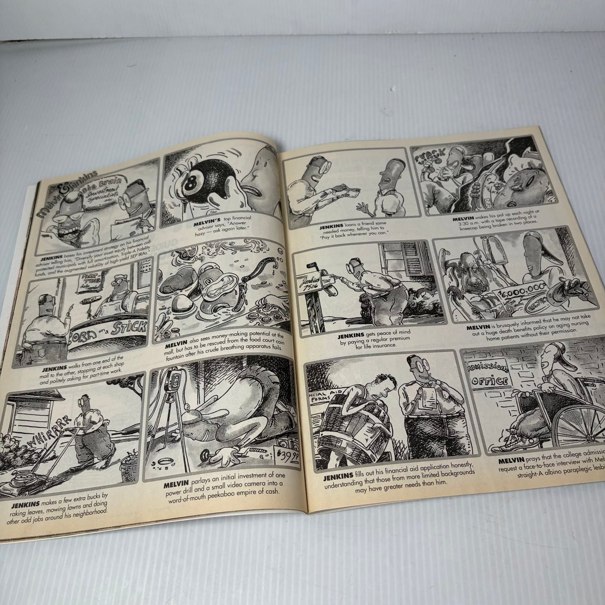 MAD Magazine December 1998 #376 ER Parody Hallmark Christmas Spoof Humor