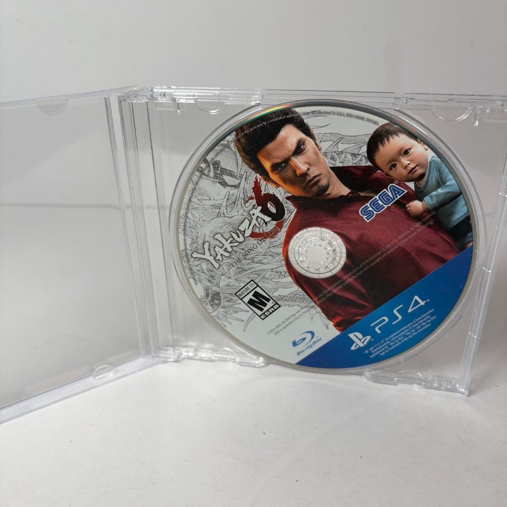 Yakuza 6 The Song of Life PS4 Disc Only SEGA PlayStation 4 Game