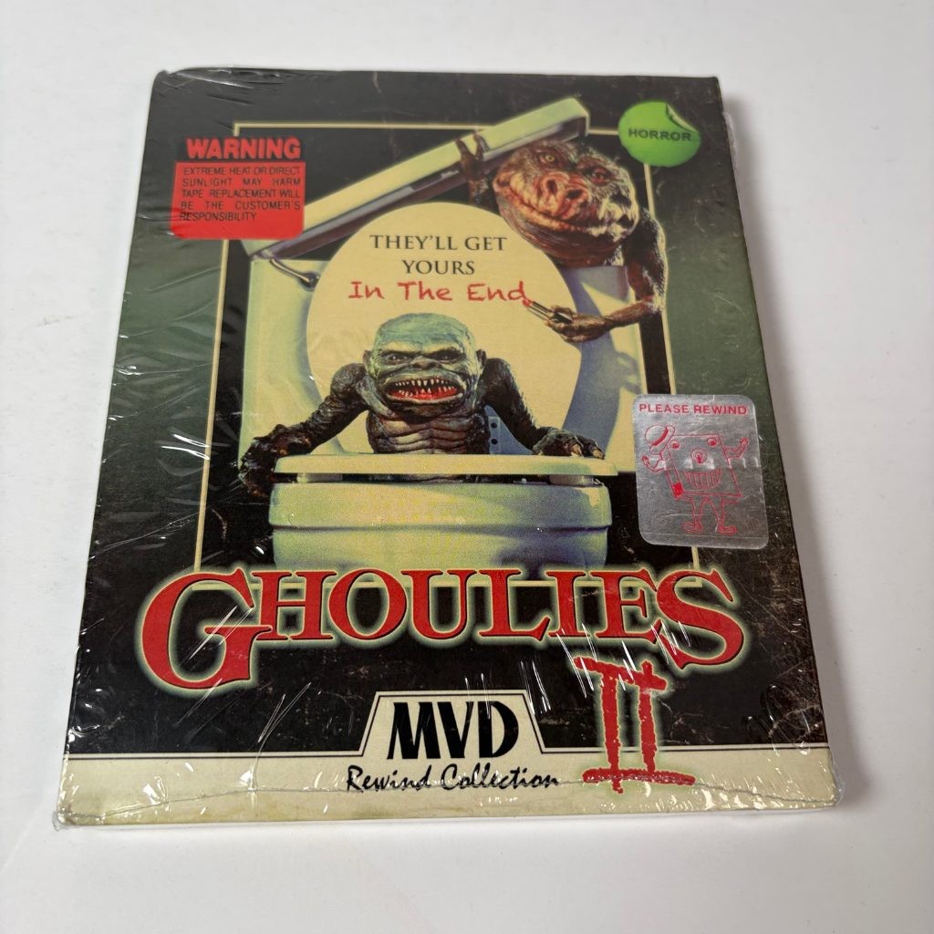 Ghoulies II Blu-ray MVD Rewind Collection Horror Charles Band Slipcover