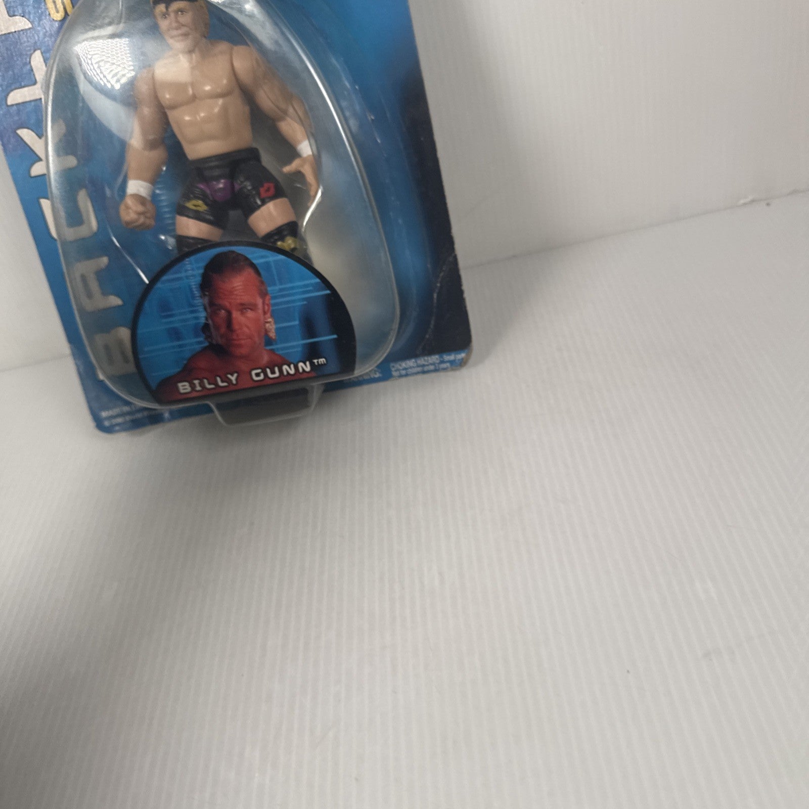 2000 WWF WWE Jakks BA Billy Gunn Wrestling figure Backlash Blue Card AEW NWA TNA