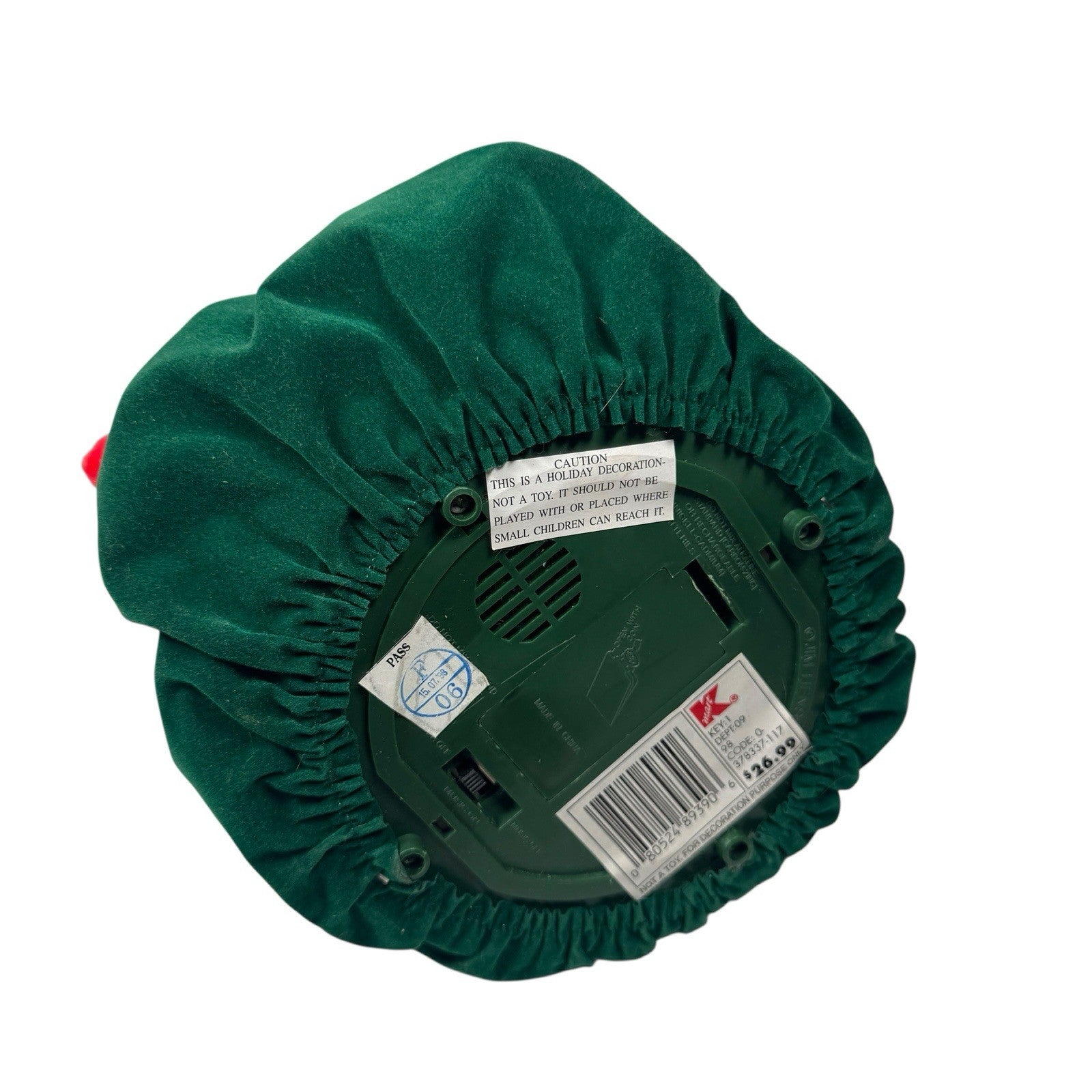 Elmo Sesame Street Animated Christmas Display Figure Telco Tested Working In Box