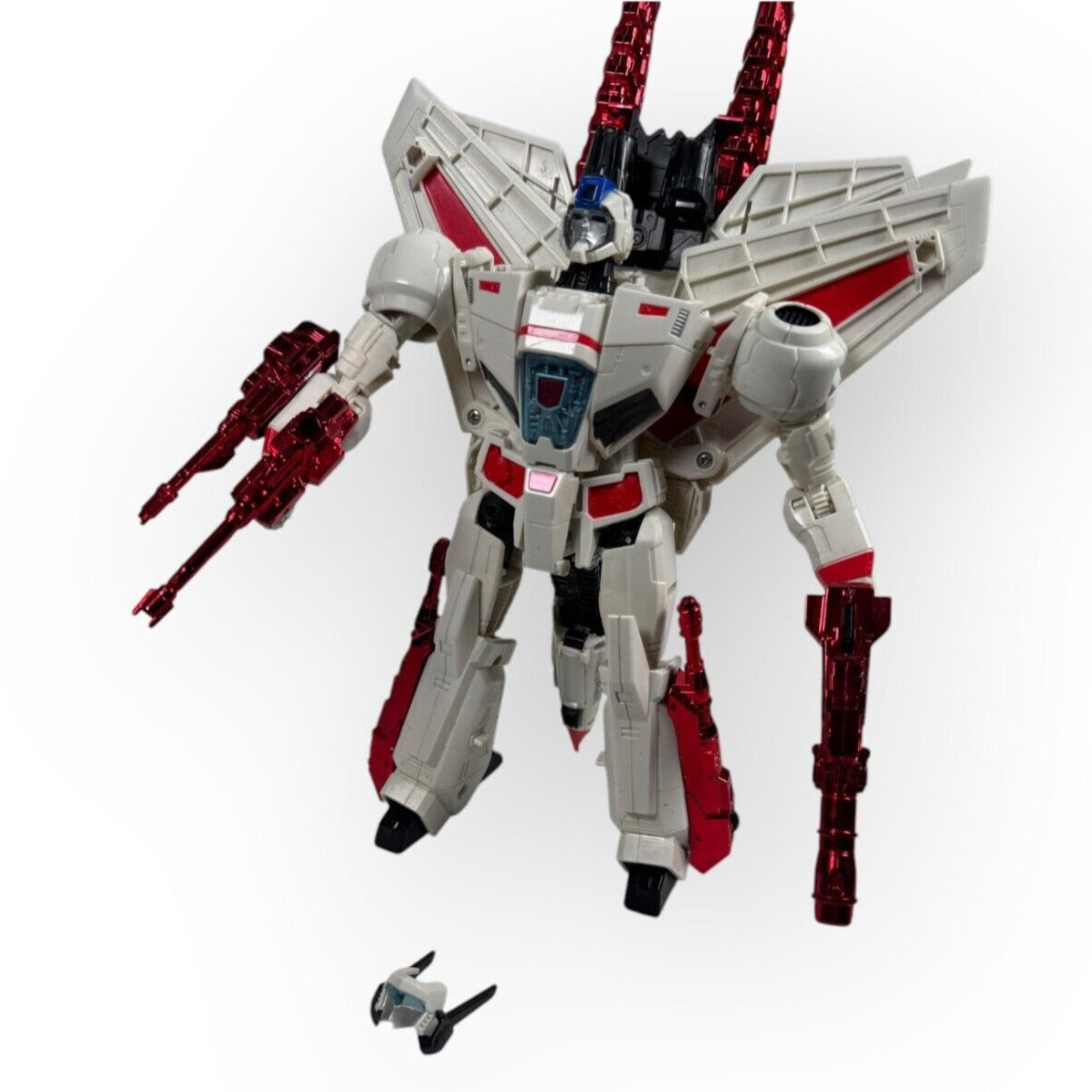 Transformers Generations Thrilling 30 Jetfire: Leader Class Complete with Wear