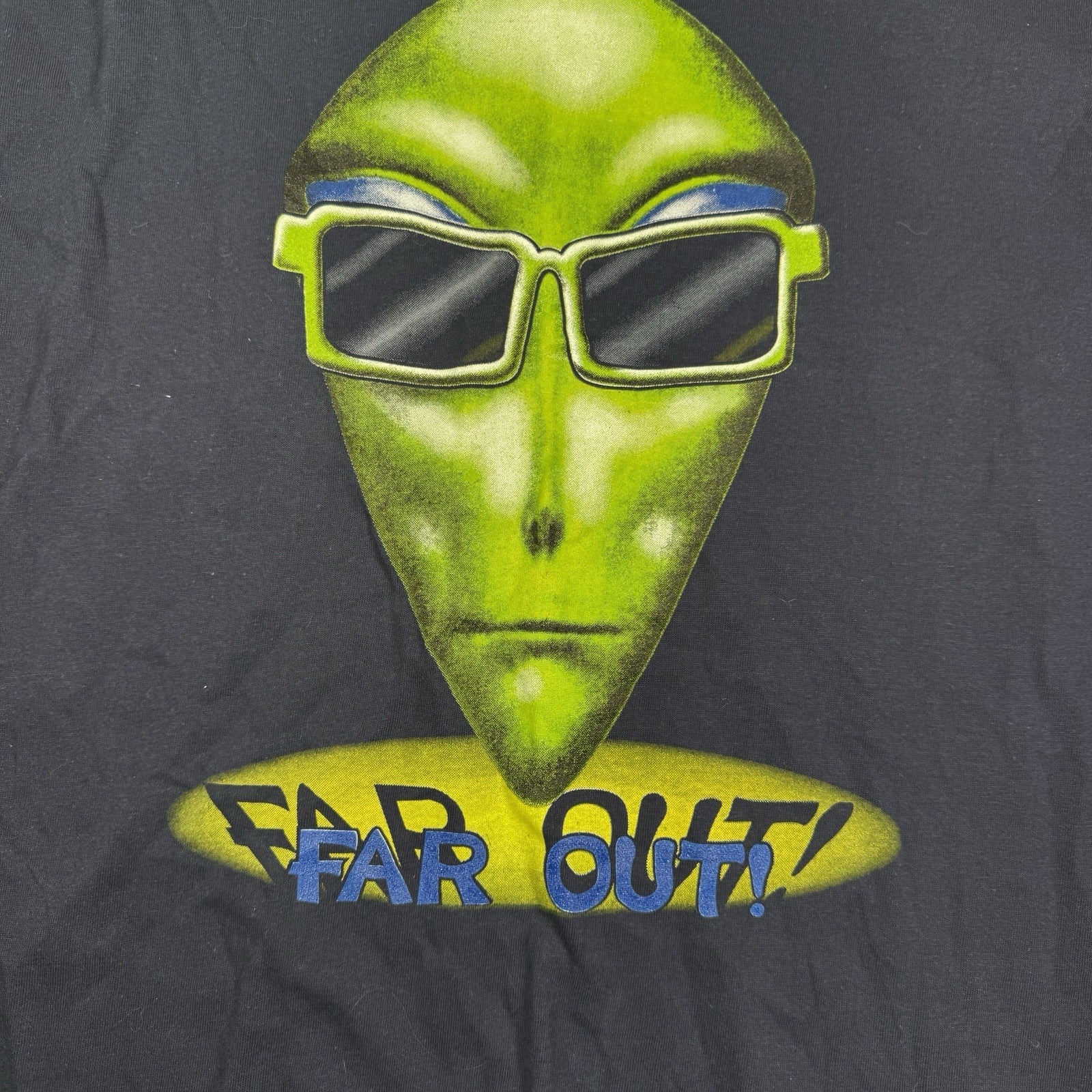 Vintage TNT Tray & Loevner Far Out Alien Tank Top Size Medium