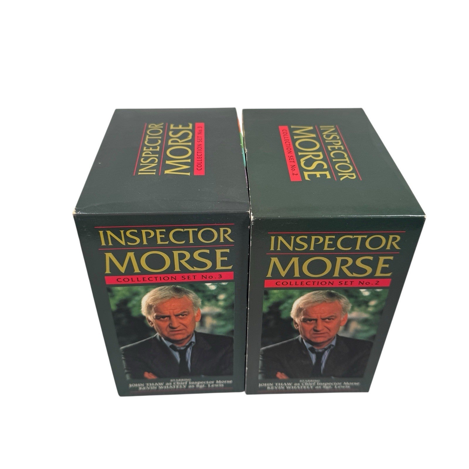 Lot Of 2 Inspector Morse British Detective Mystery VHS Sets #2 & #3