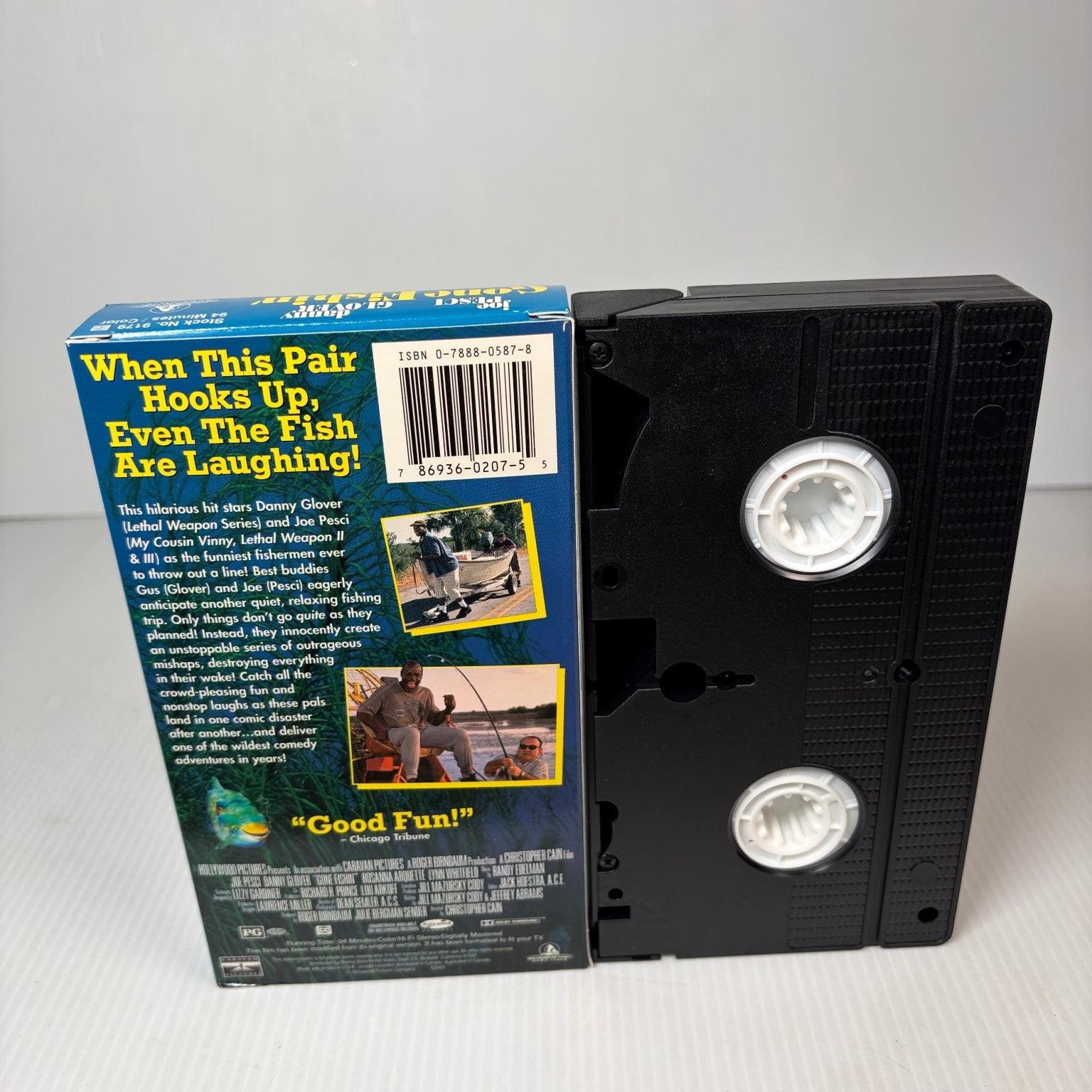 Gone Fishin' VHS 1997 Comedy Joe Pesci Danny Glover Buena Vista