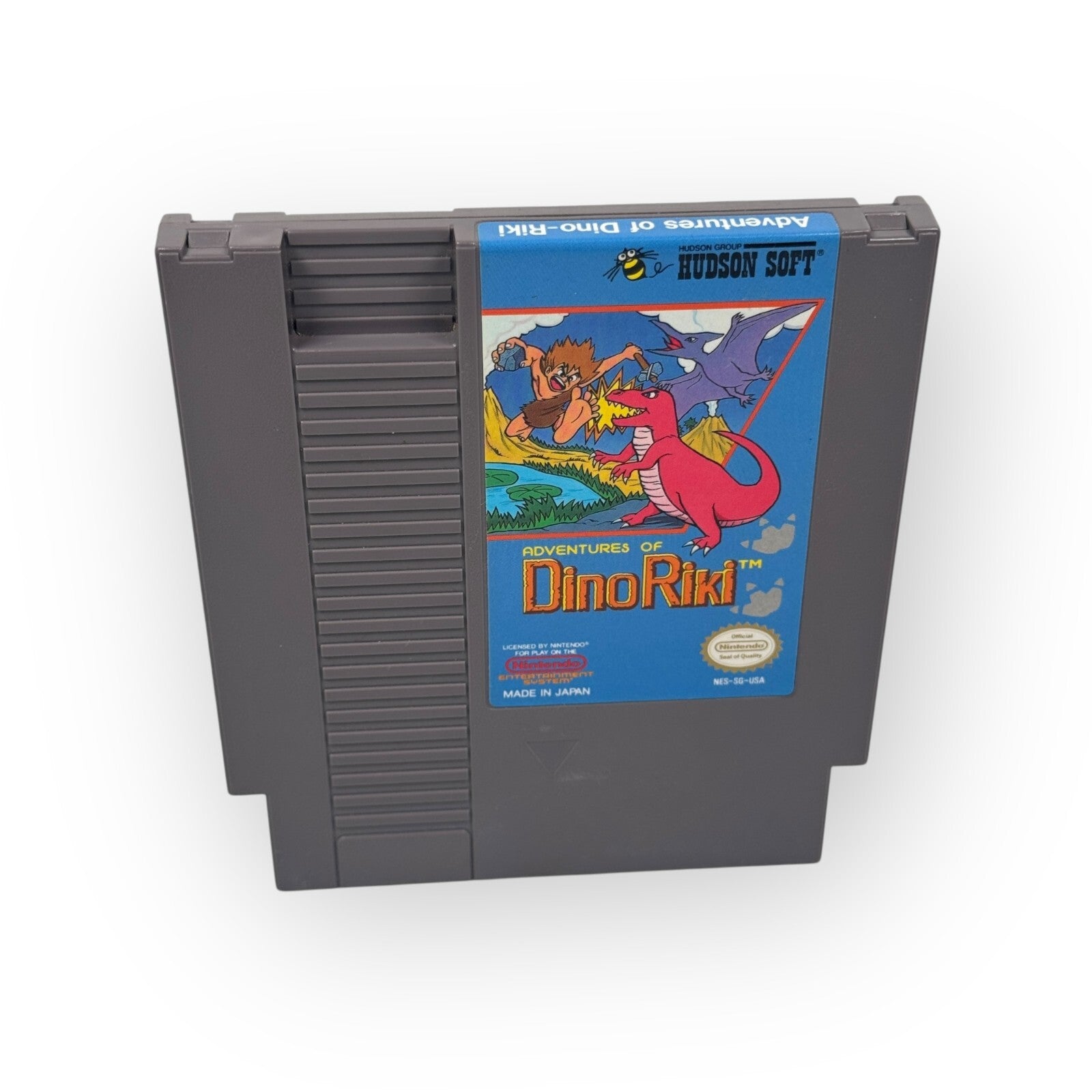 Adventures of Dino-Riki (Nintendo NES, 1989) Game Cartridge Only Tested Working
